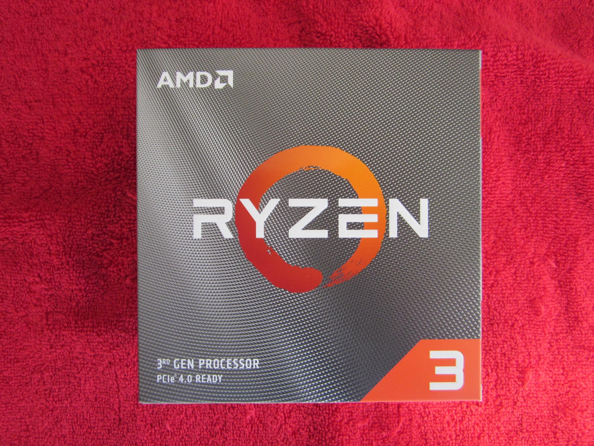 NEW! AMD Ryzen 3 3300X Processor (100-100000159BOX)