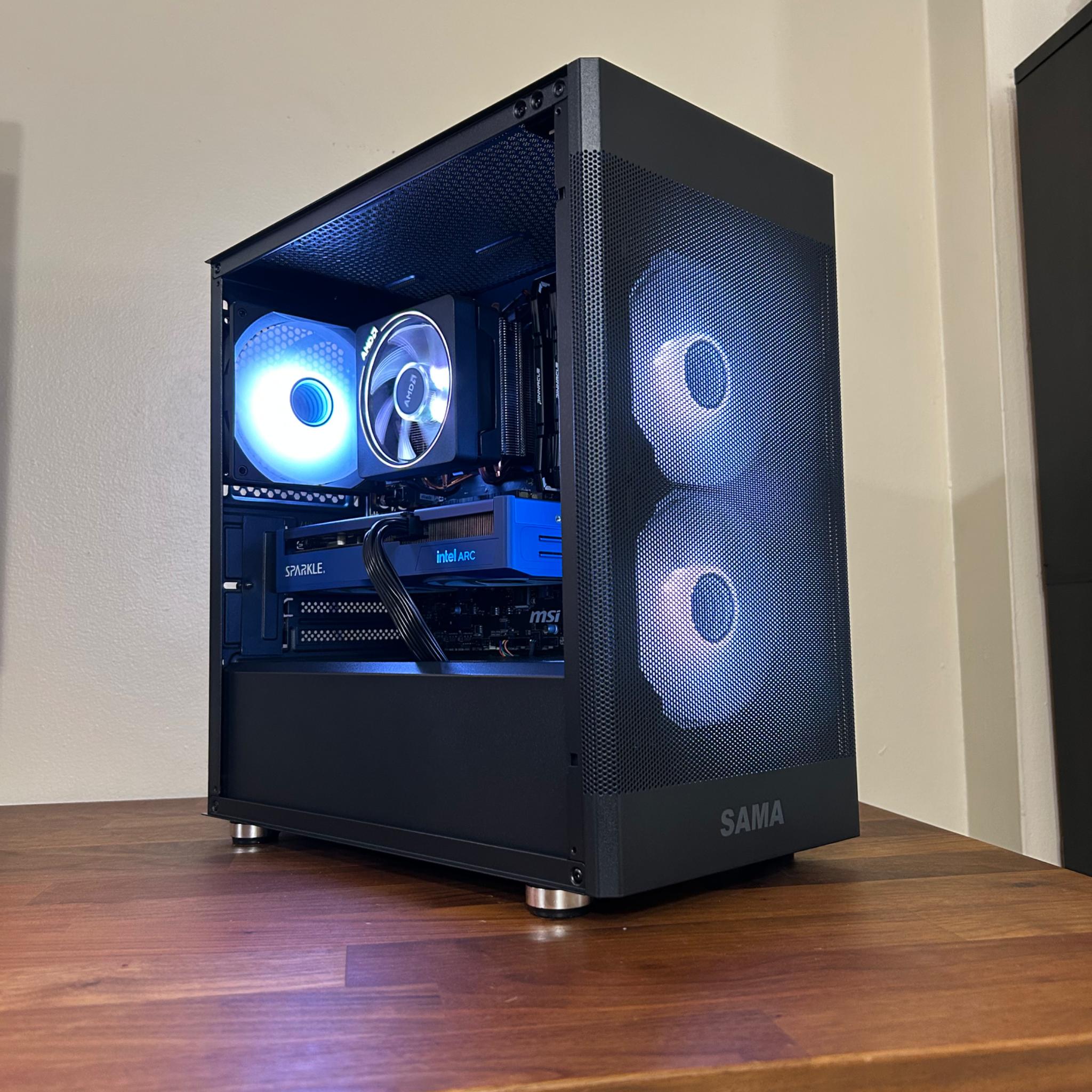 ARC B570 10GB  | Ryzen 5 5500 | 32GB DDR4 | 1TB SSD | The ARC Sentry