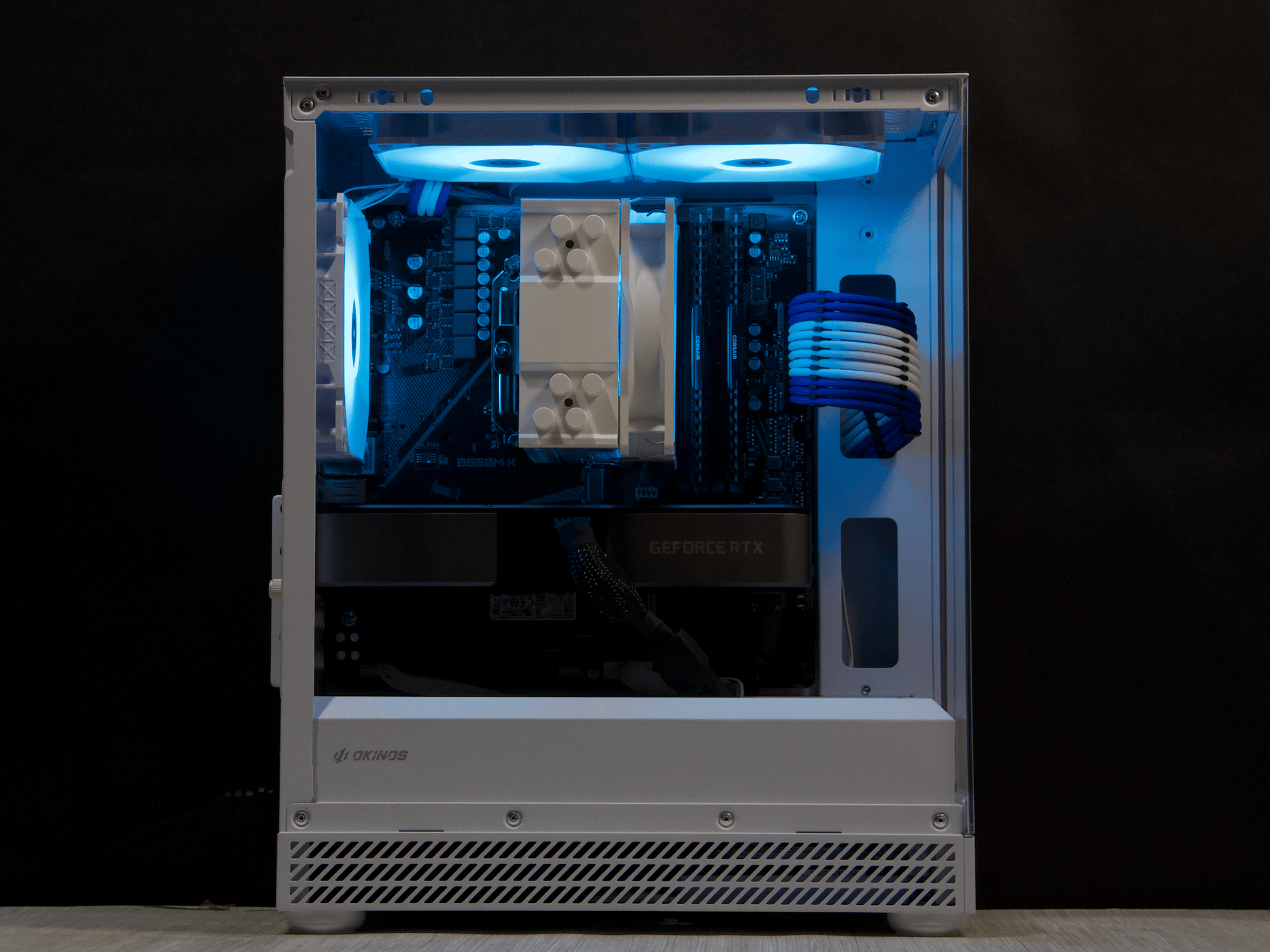 RTX 3070, Ryzen 5 5500, 16GB DDR4, 2TB Storage, WiFi - Custom Gaming PC
