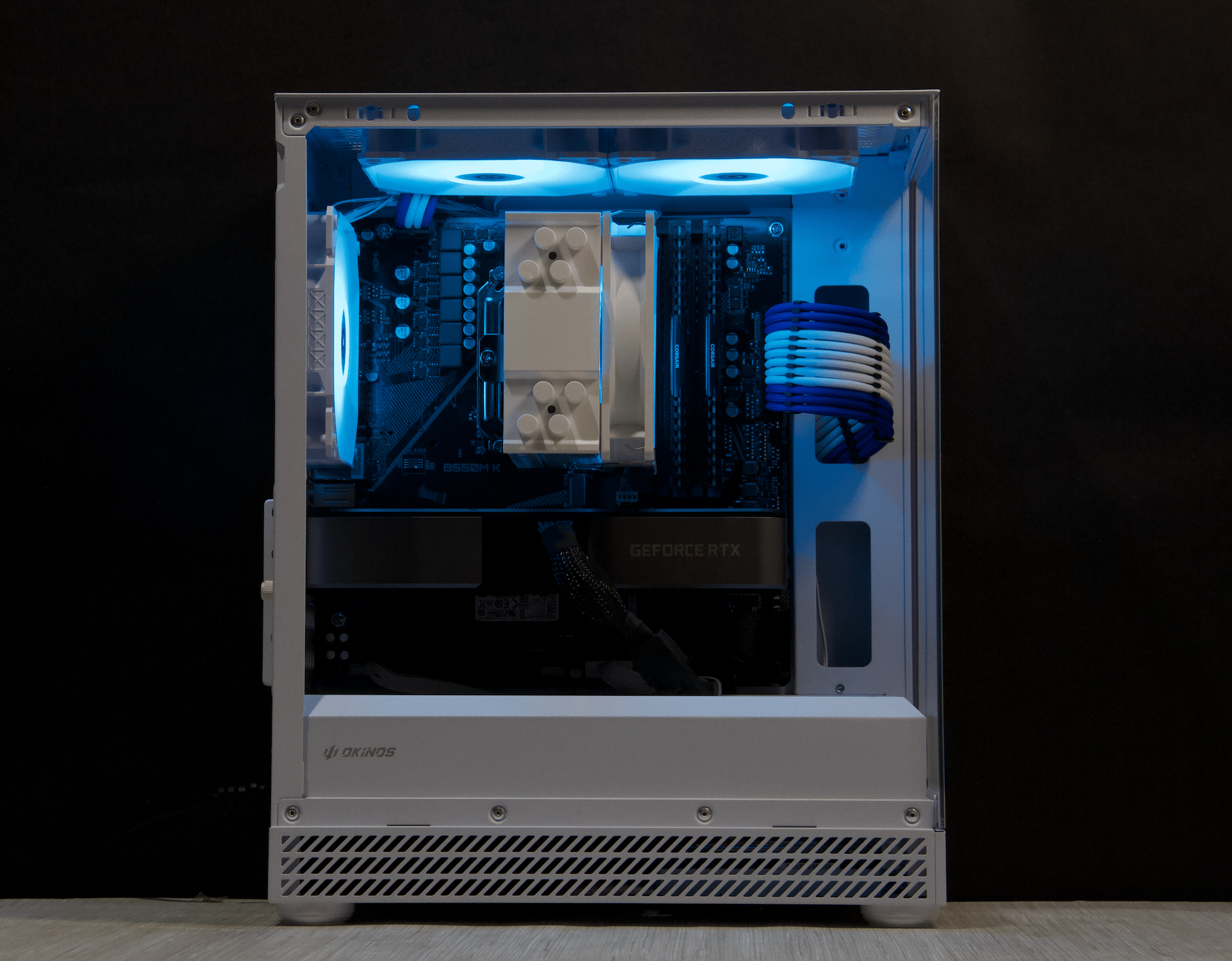 RTX 3070, Ryzen 5 5500, 16GB DDR4, 2TB Storage, WiFi - Custom Gaming PC