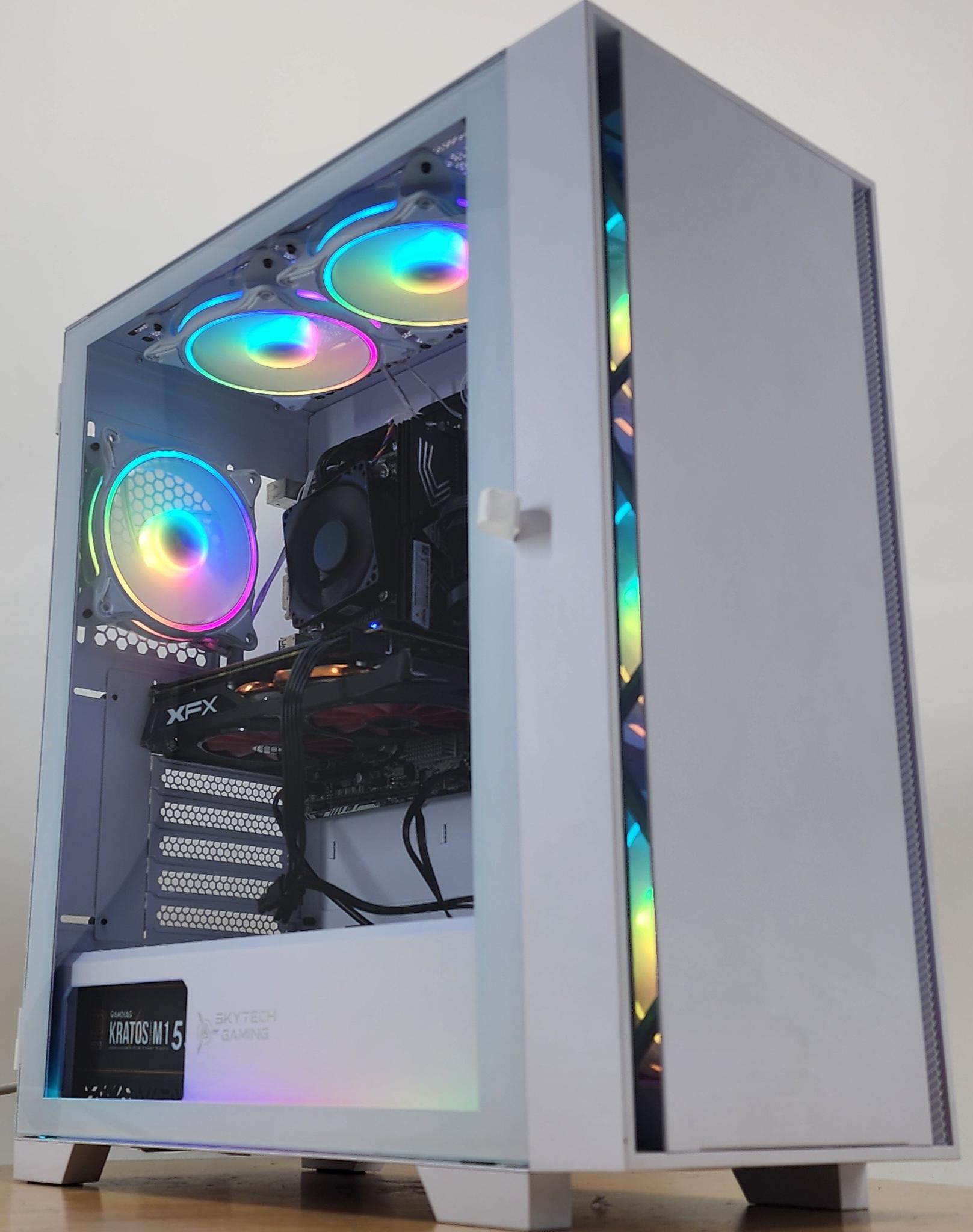 Gaming PC i5-6500 16GB RAM 256GB SSD + 1TB HDD RX 580 8GB Windows 11 Computer