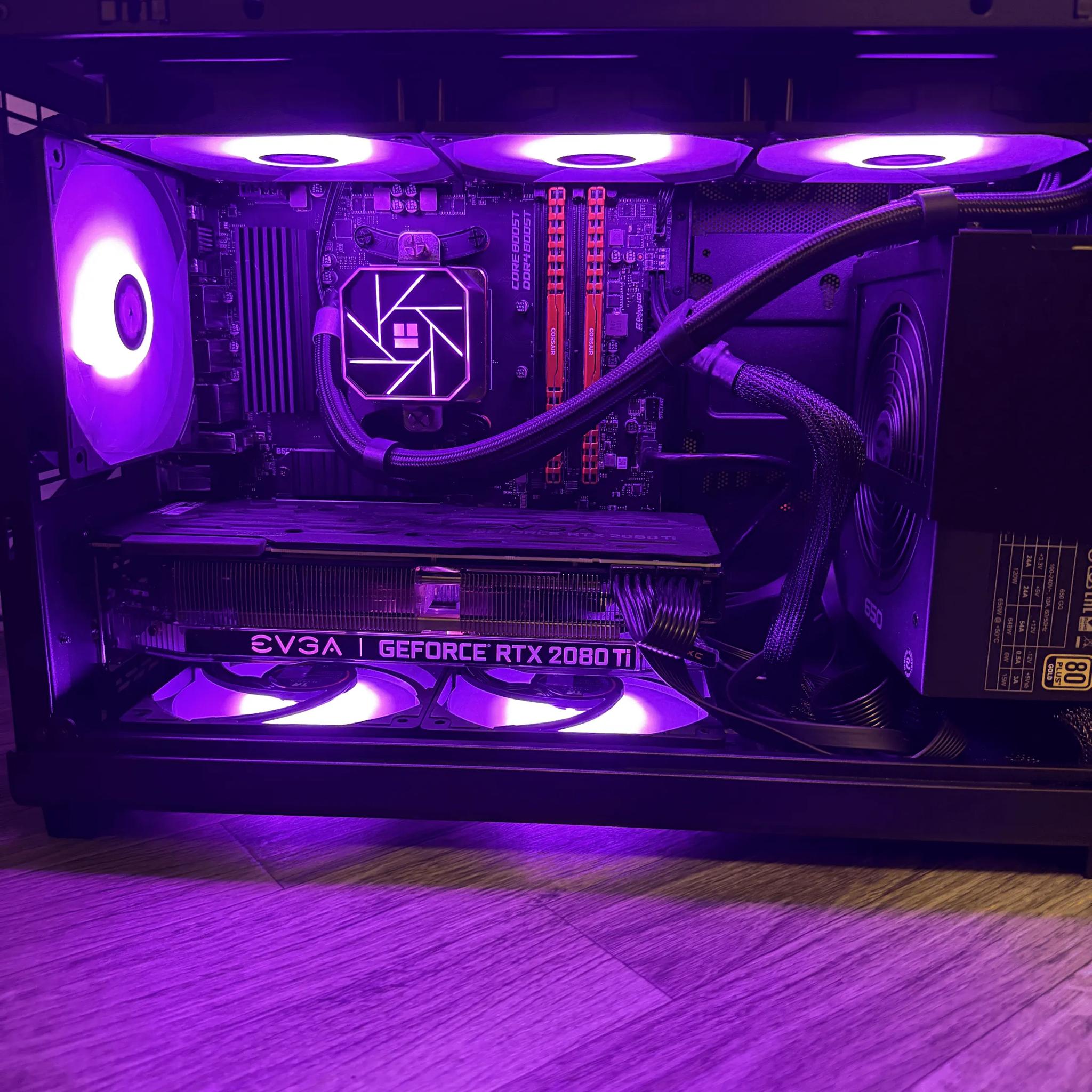 Pure Performance Gaming & Streaming PC - Ryzen 5 5600x & RTX 2080Ti