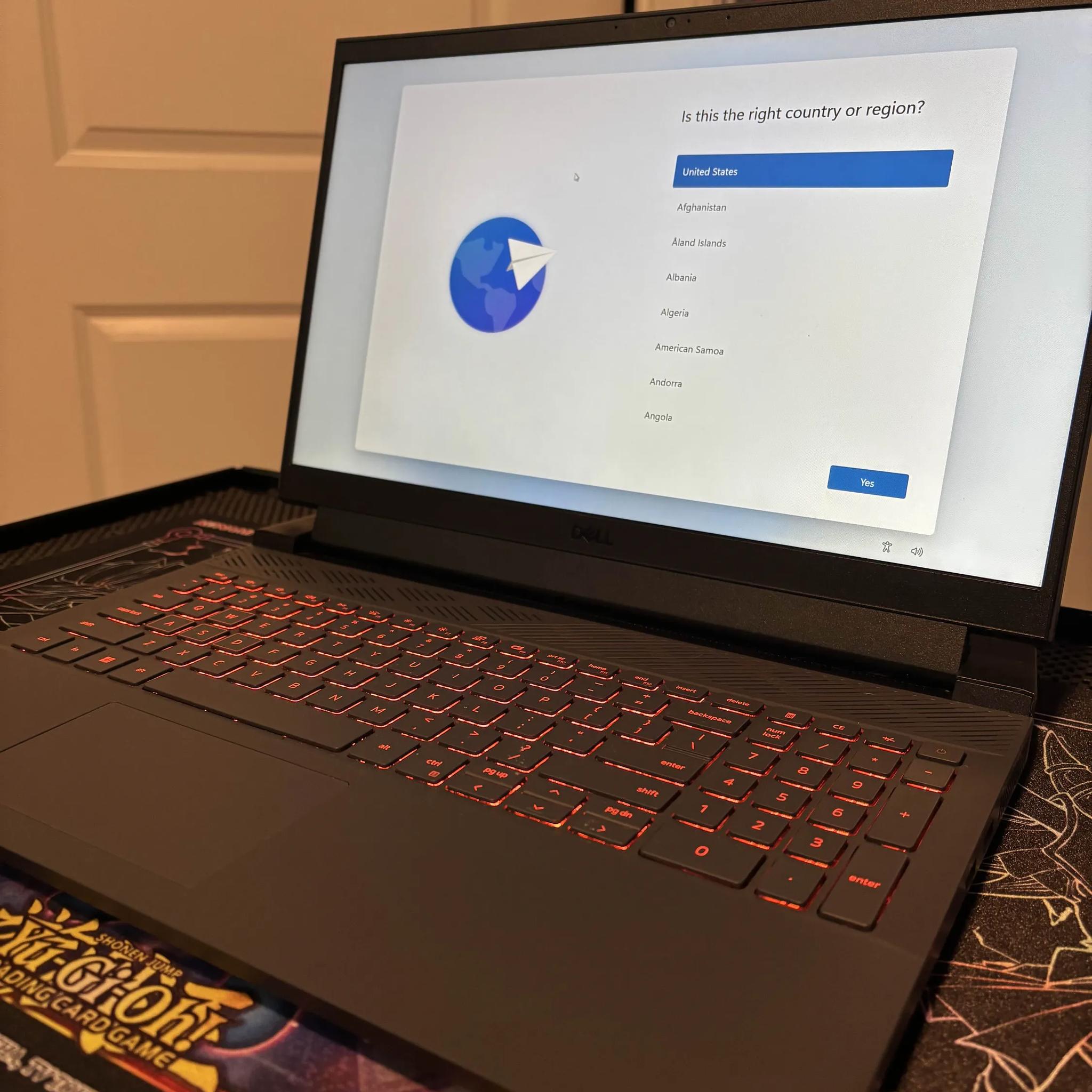 Dell G15 5520 Gaming Laptop RTX3050, 500 M.2 , I5 12500H