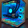 Water Cooled Intel 10 Core Gaming PC GTX 1070 1tb NVME SSD 16GB RAM WIFi WINDOWS 11 Pro