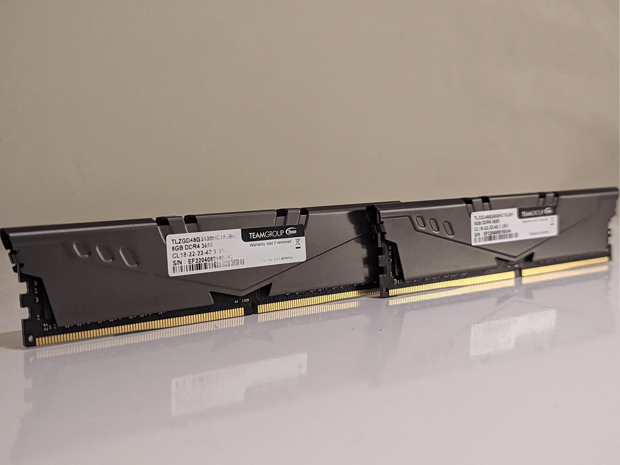 16GB Kit || Team T-FORCE Vulcan Z DDR4-3600 CL18