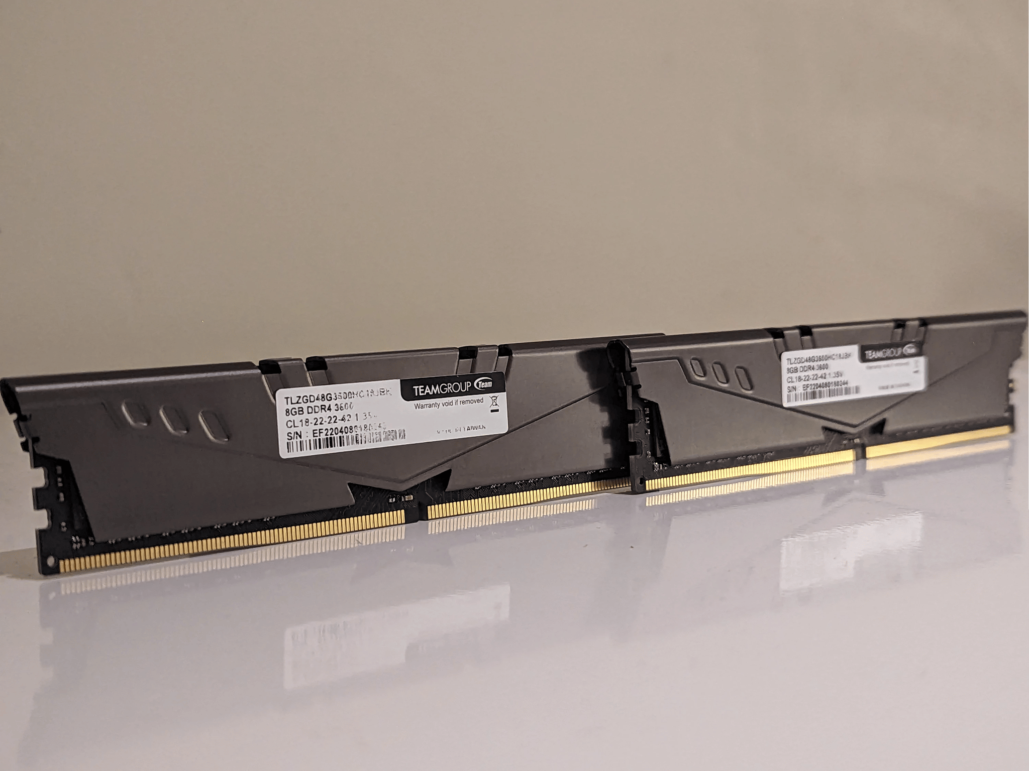 16GB Kit || Team T-FORCE Vulcan Z DDR4-3600 CL18