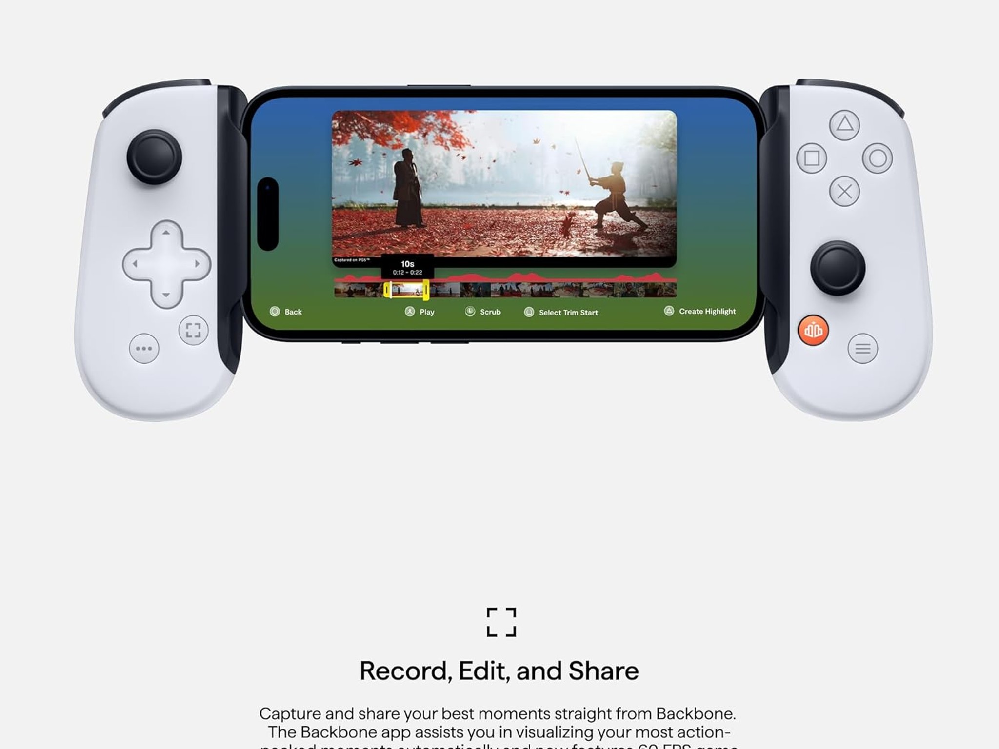 Backbone One PlayStation Edition USB-C 2nd Gen Controller Android iPhone 15/16 - Excellent