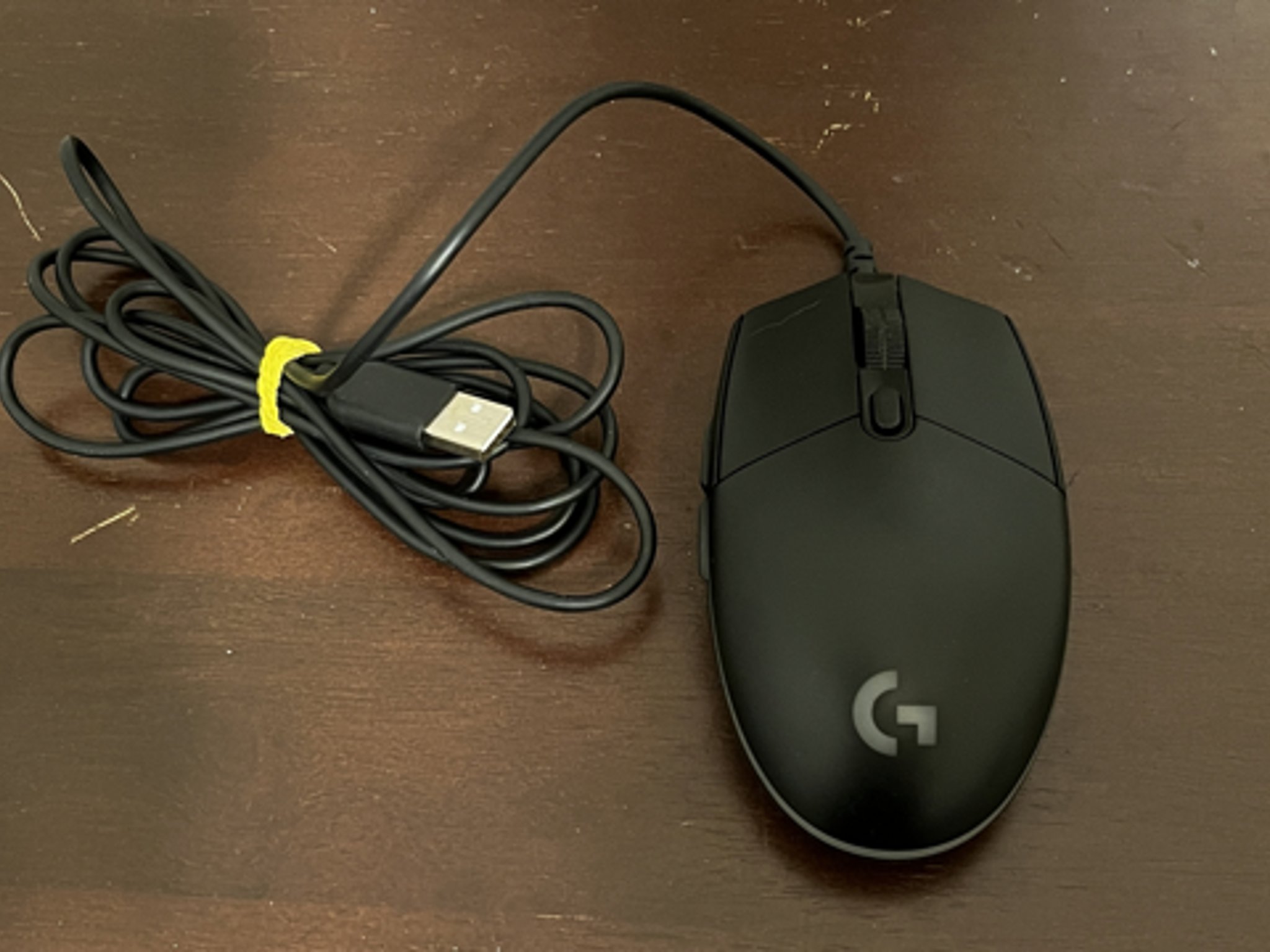 Logitech G203 Prodigy Wired Optical Mouse Black Gaming Mouse USB LED