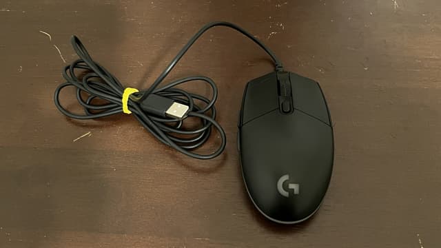 Logitech G203 Prodigy Wired Optical Mouse Black Gaming Mouse USB LED