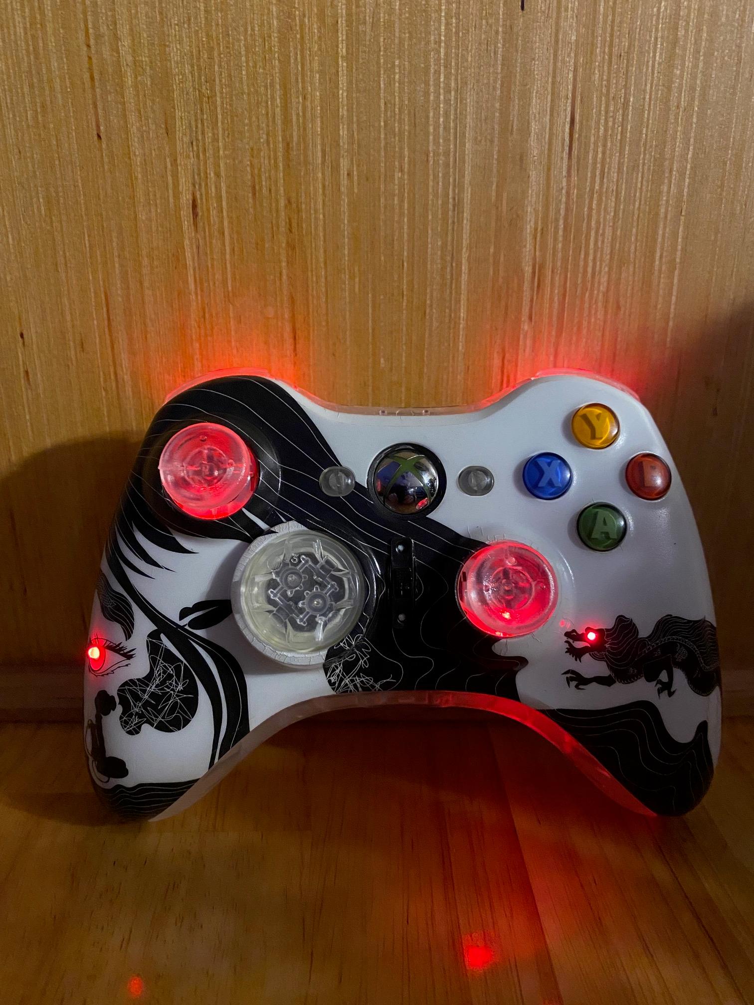 Custom Xbox 360 wireless controller | Hall effect | RGB LEDs | Dragon Age