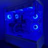 ❄️ White Aesthetic Gaming PC – RTX 3060 Ti | Ryzen 5 3600 | 16GB RAM | 1TB SSD