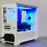 Arctic Blaze 🔥 Custom Gaming PC | Ryzen 7 5800XT | RX 9060 XT | 32GB RAM | 1TB SSD