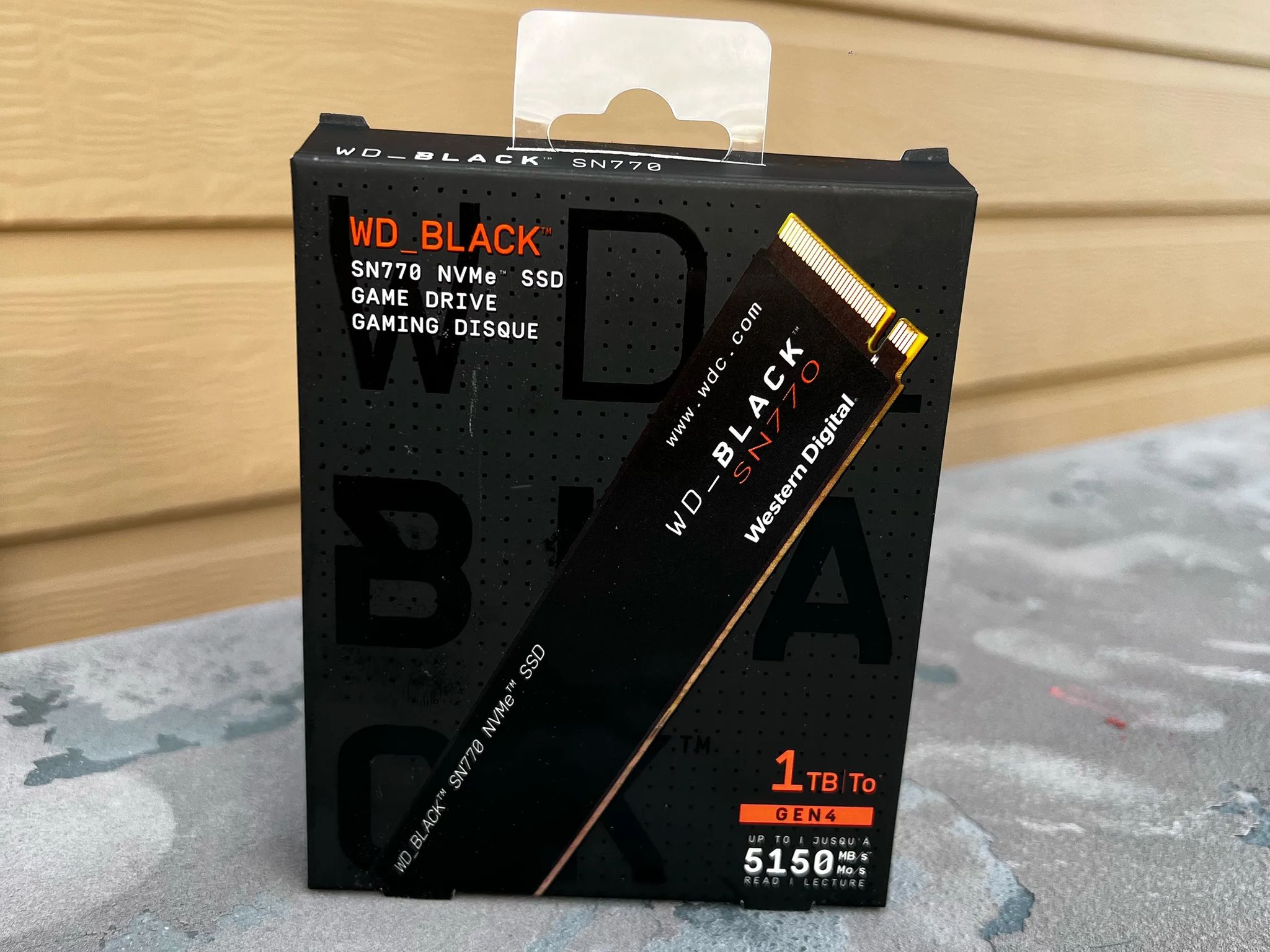 Western Digital WD_BLACK 1TB SN770 NVMe Internal Gaming SSD