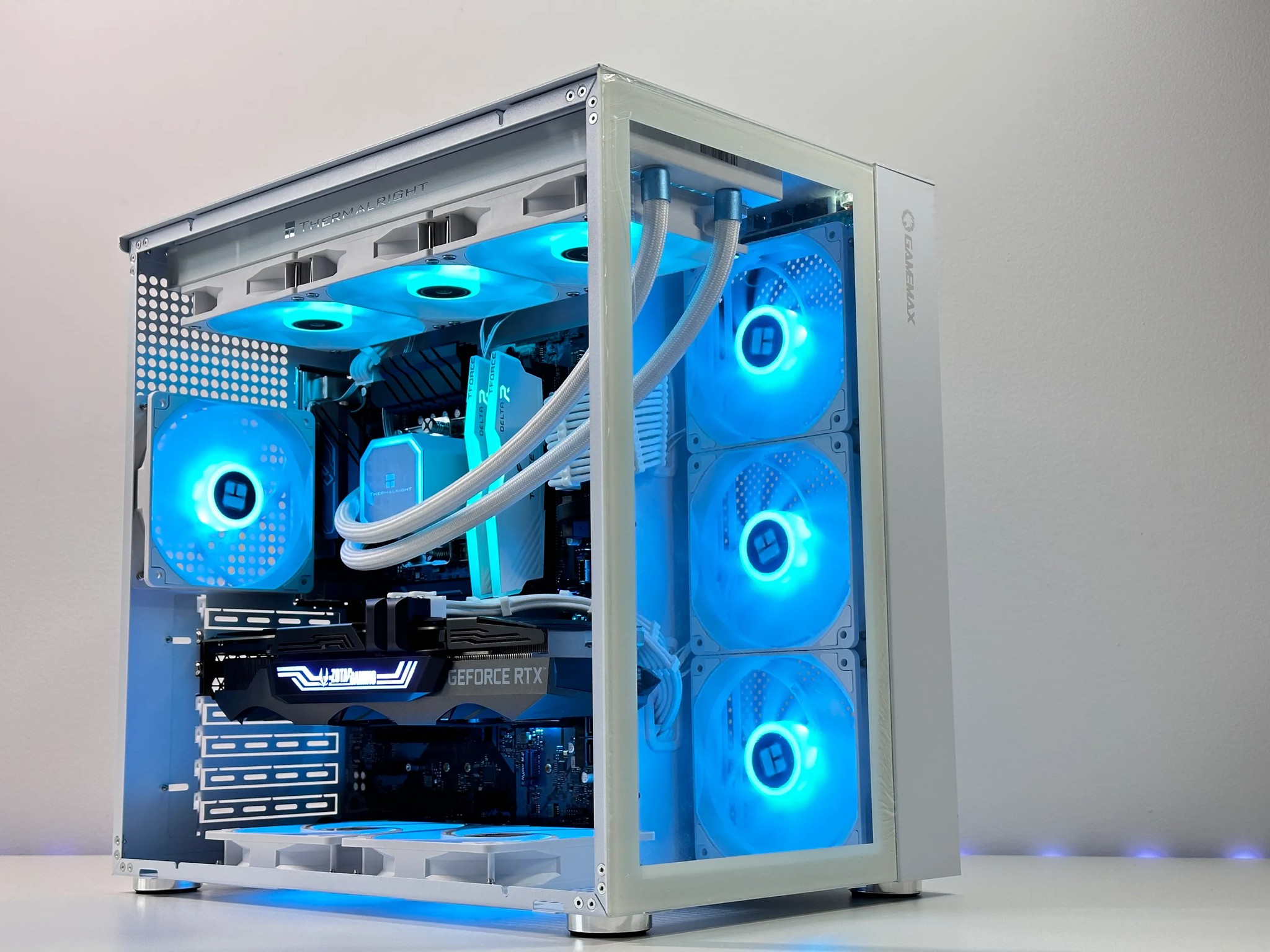 🫗4k Liquid Cooled Gaming PC🫗 Nvidia RTX 3080 10GB❄️Intel 12600KF 10Cores❄️32GB DDR4❄️1TB NVME