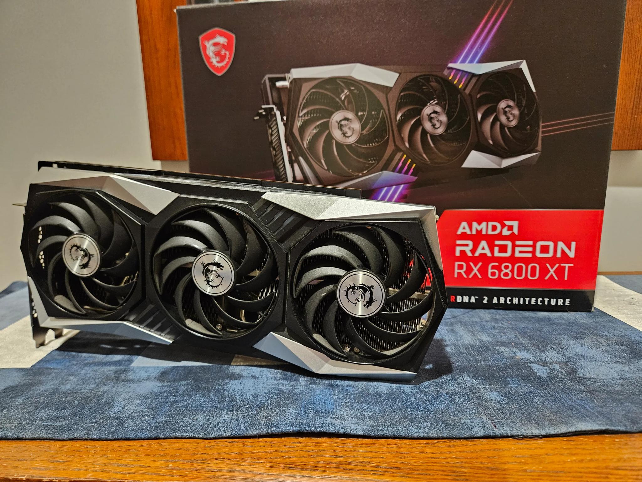 MSI GAMING TRIO RX 6800xt