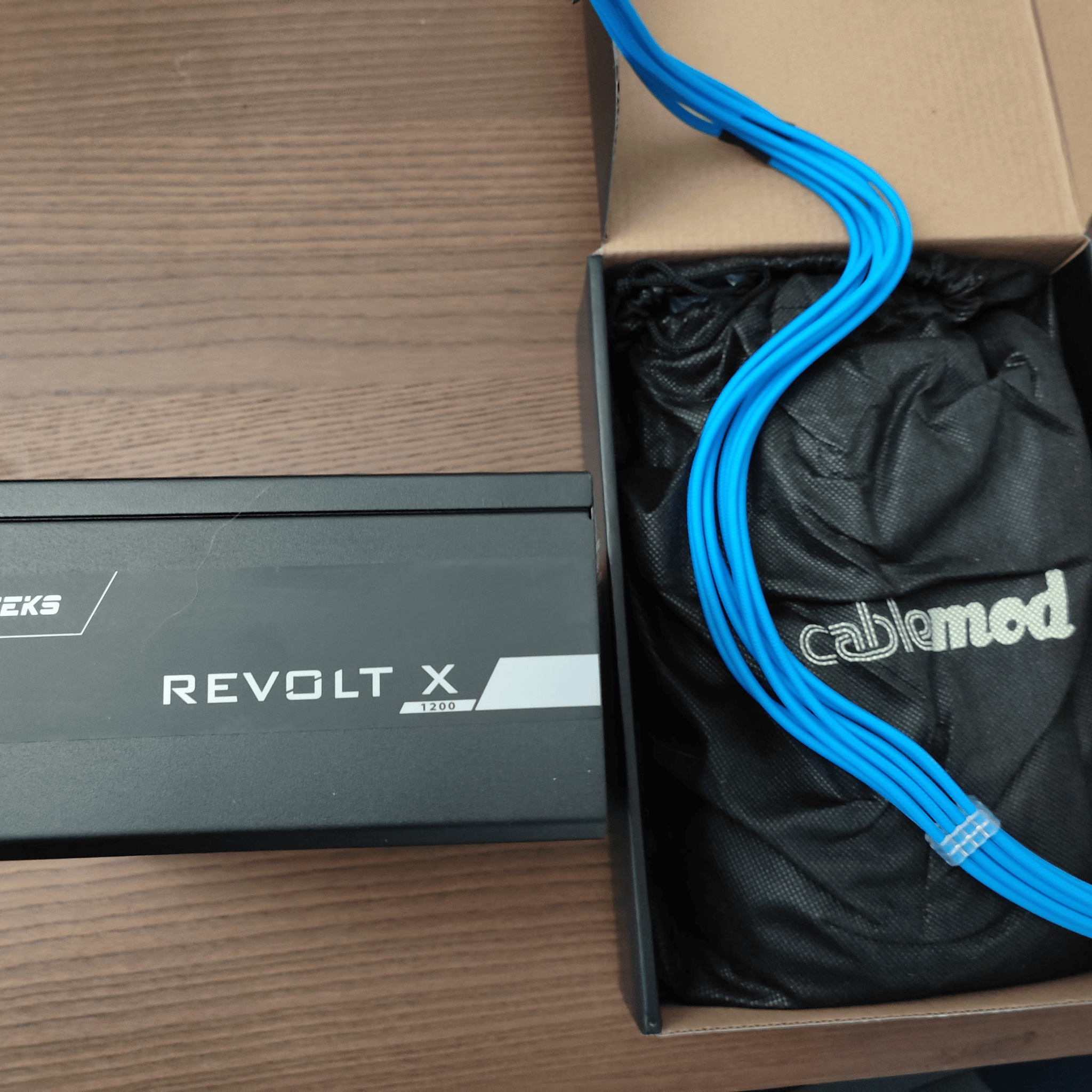 Phanteks Revolt X 1200W 80+ Platinum Dual System ATX PSU w/ Cablemod Custom Cables