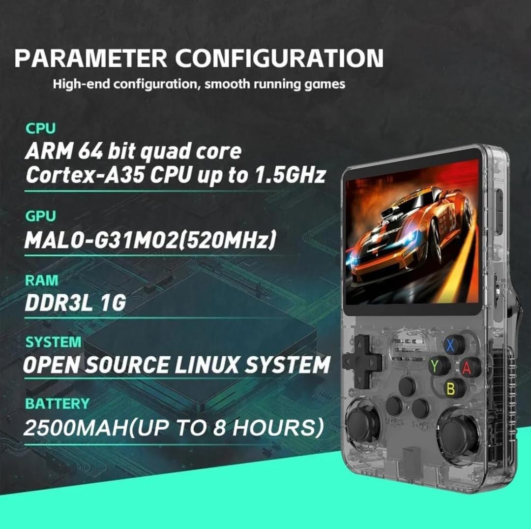 R36S Open Source Gaming Handheld Emulator Console