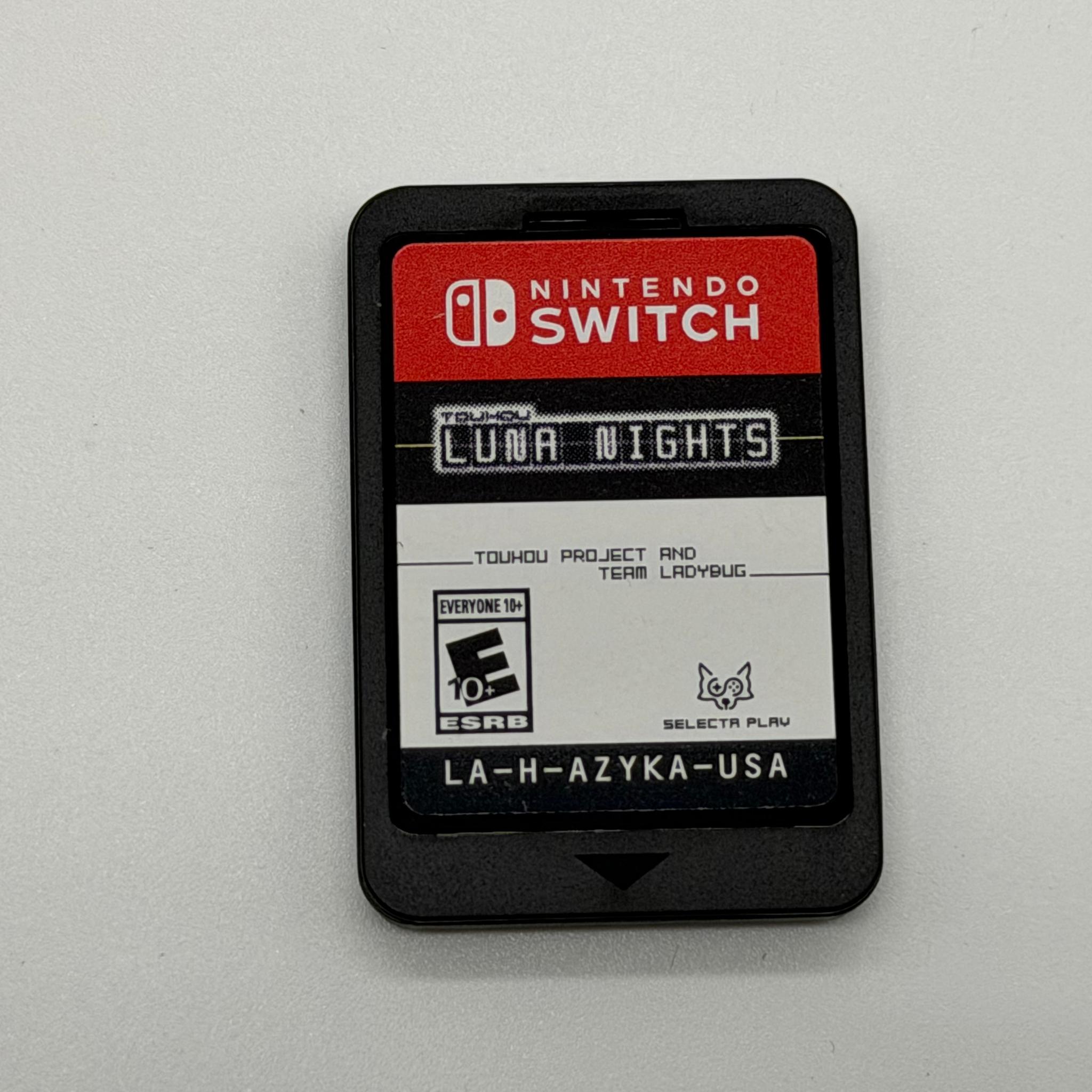 Touhou Luna Nights Nintendo Switch Game