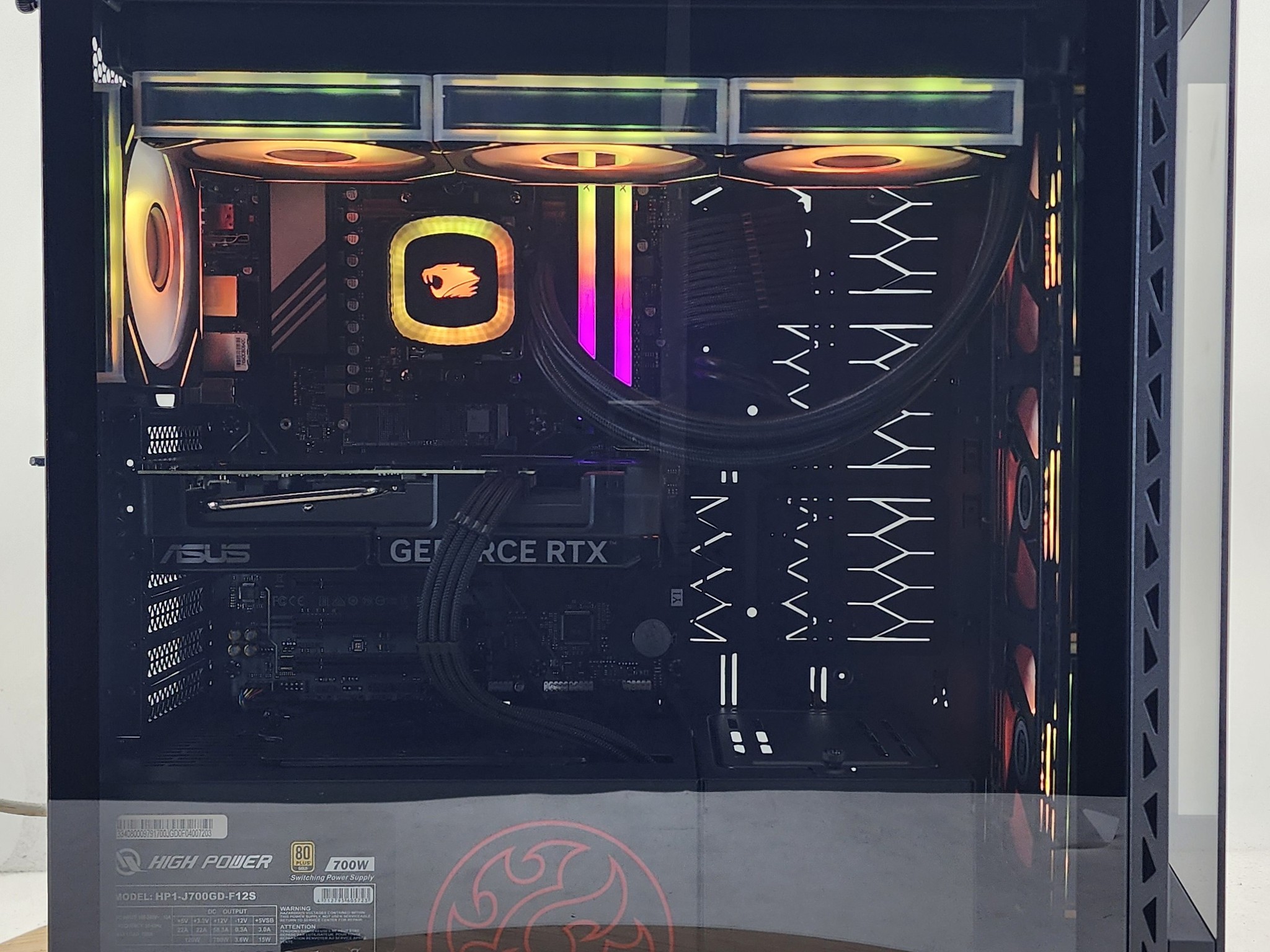 Gaming PC Ryzen 9 7900X 16GB RAM 1TB SSD RTX 4070 12GB Windows 11 Computer