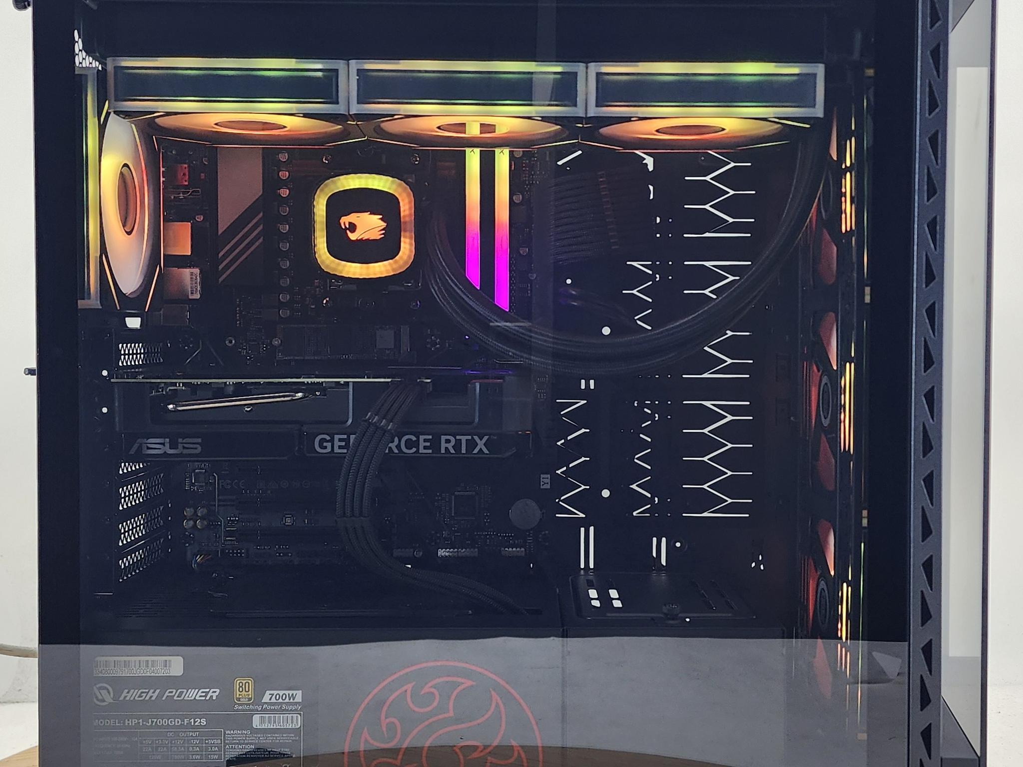 Gaming PC Ryzen 9 7900X 16GB RAM 1TB SSD RTX 4070 12GB Windows 11 Computer