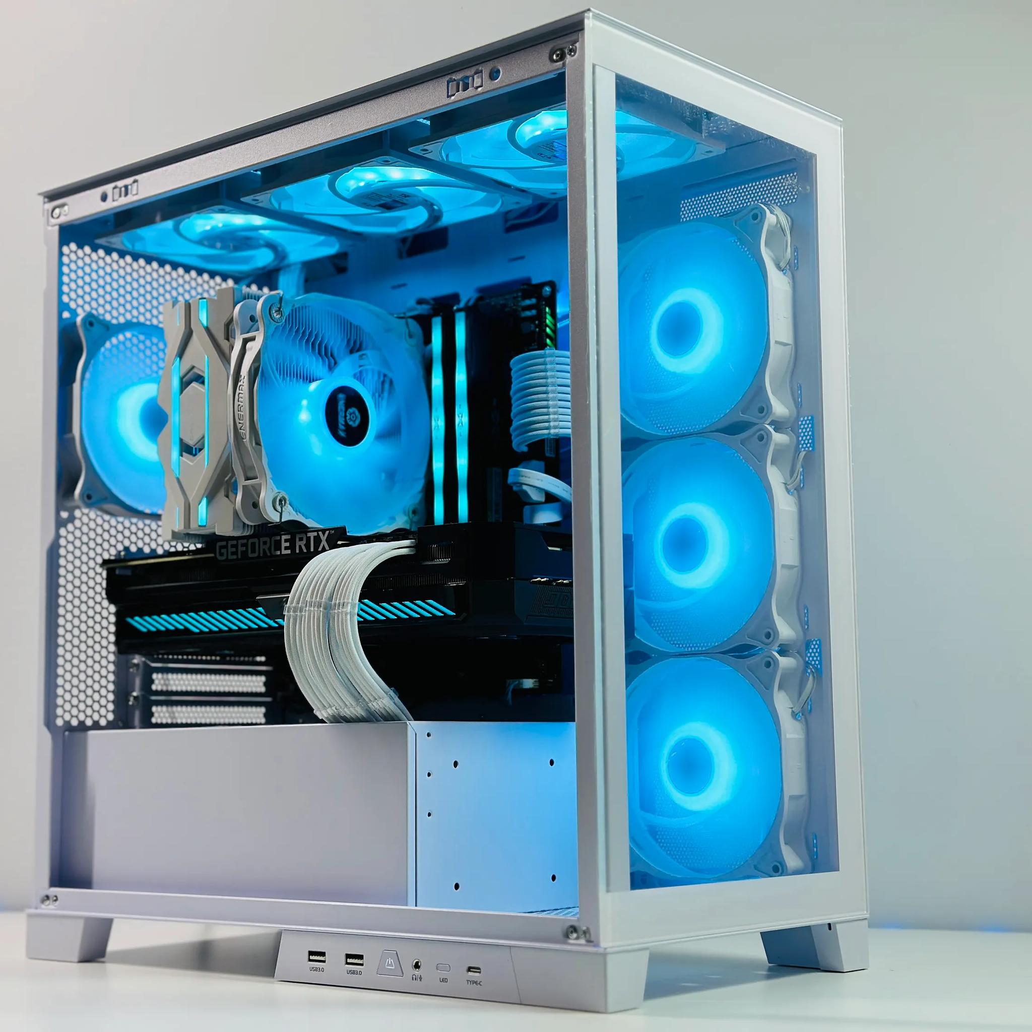 Iceberg🧊 Gaming PC❄️Nvidia RTX 3070 Ti 8GB❄️Intel 12400F 6 core❄️16GB DDR4❄️1TB NVME
