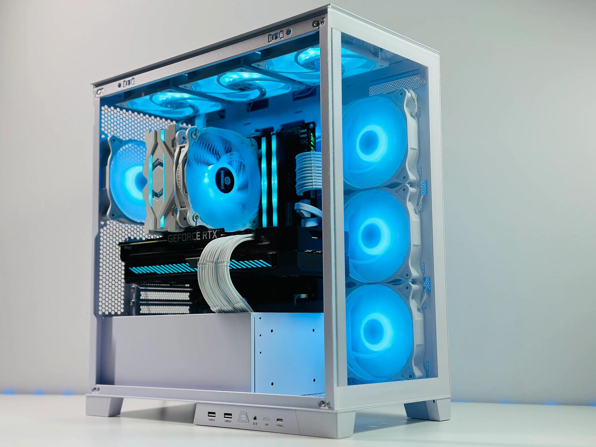 Iceberg🧊 Gaming PC❄️Nvidia RTX 3070 Ti 8GB❄️Intel 12400F 6 core❄️16GB DDR4❄️1TB NVME