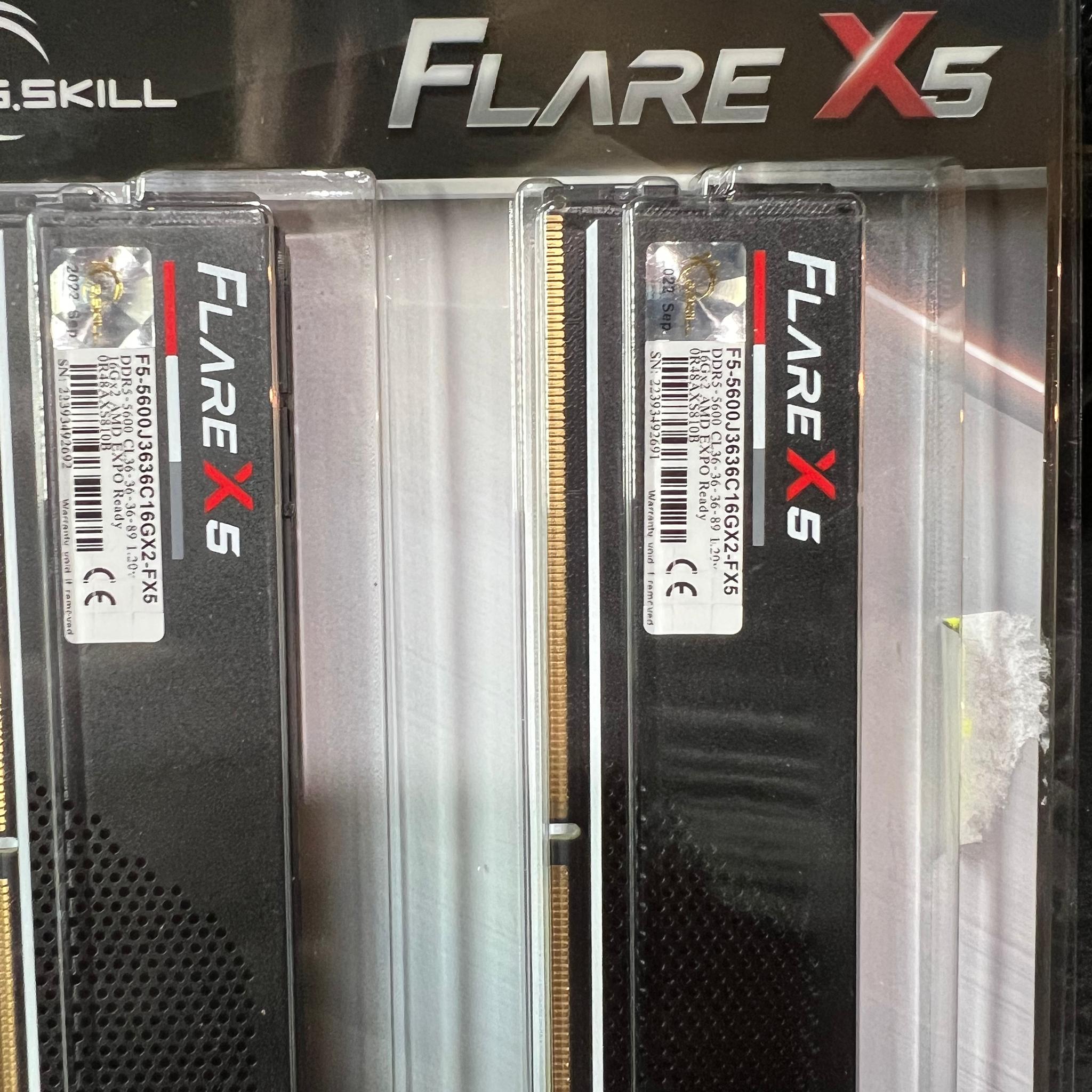 gSkill Flare X5 - ddr5 5600 2x16gb