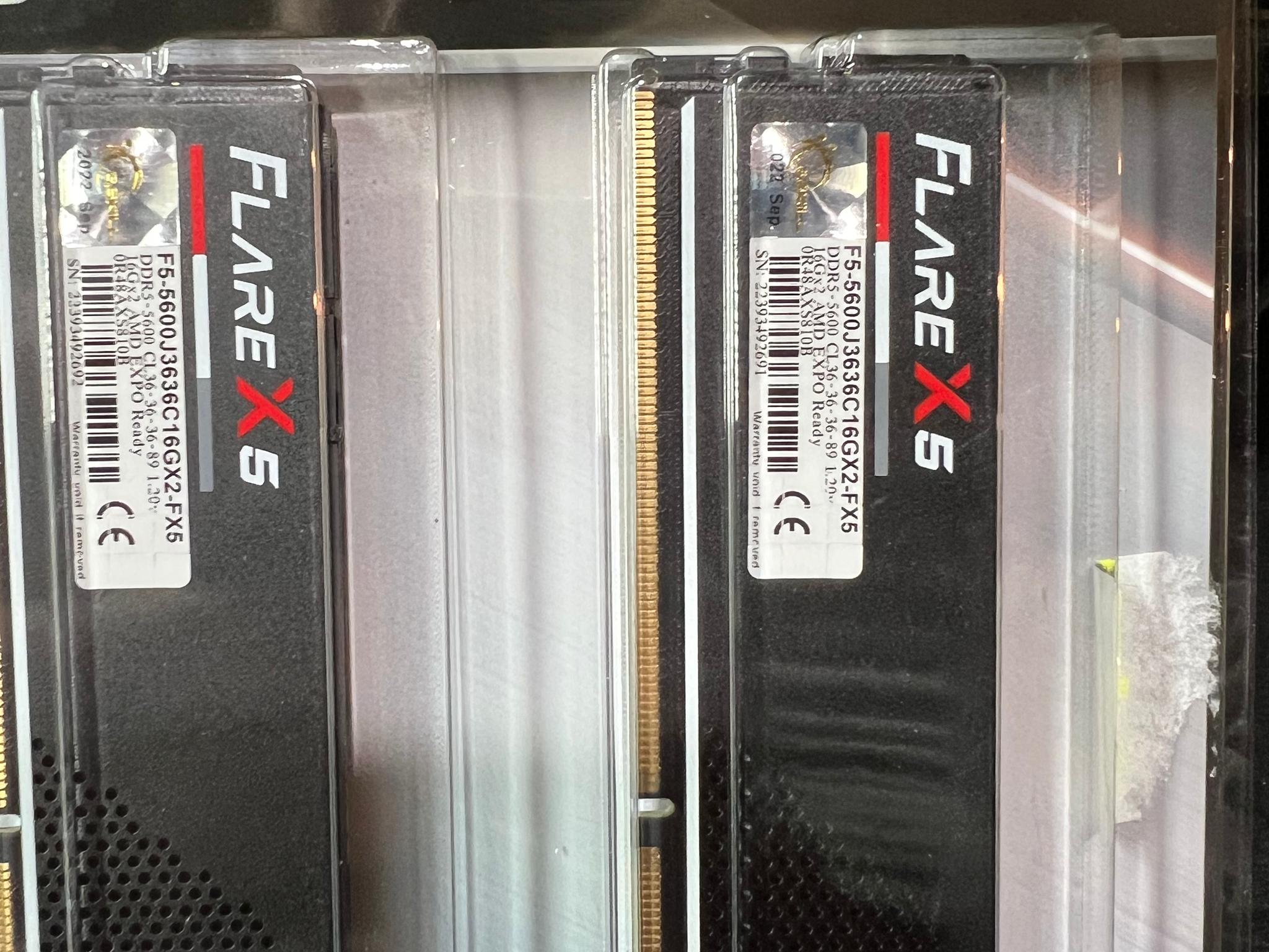 gSkill Flare X5 - ddr5 5600 2x16gb