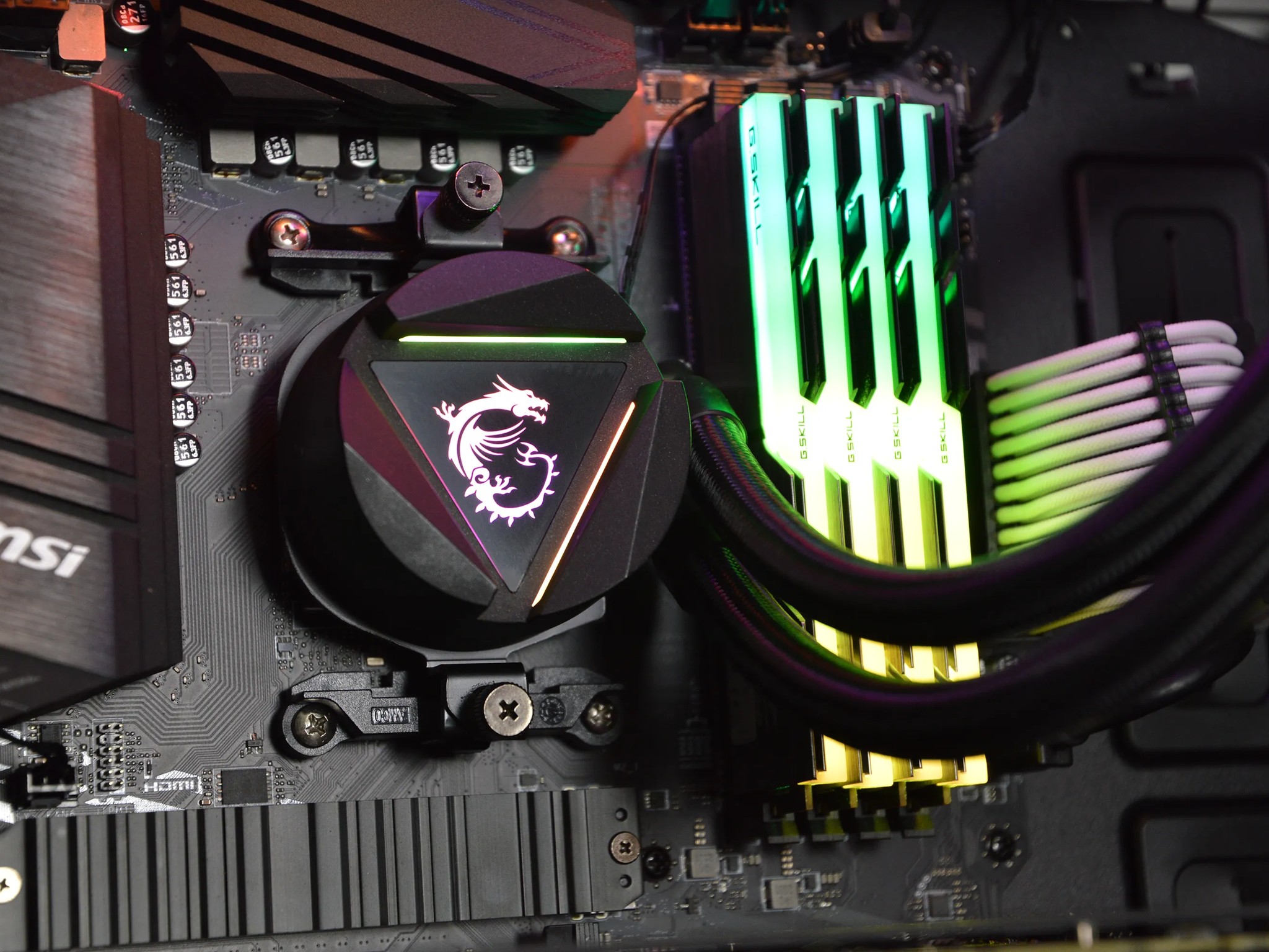 ⚪️⚫️ RTX 3070 | RYZEN 7 5800X | 32 GB RGB RAM | 1TB NVME GEN 4 SSD | "MIDNIGHT SNOW" |