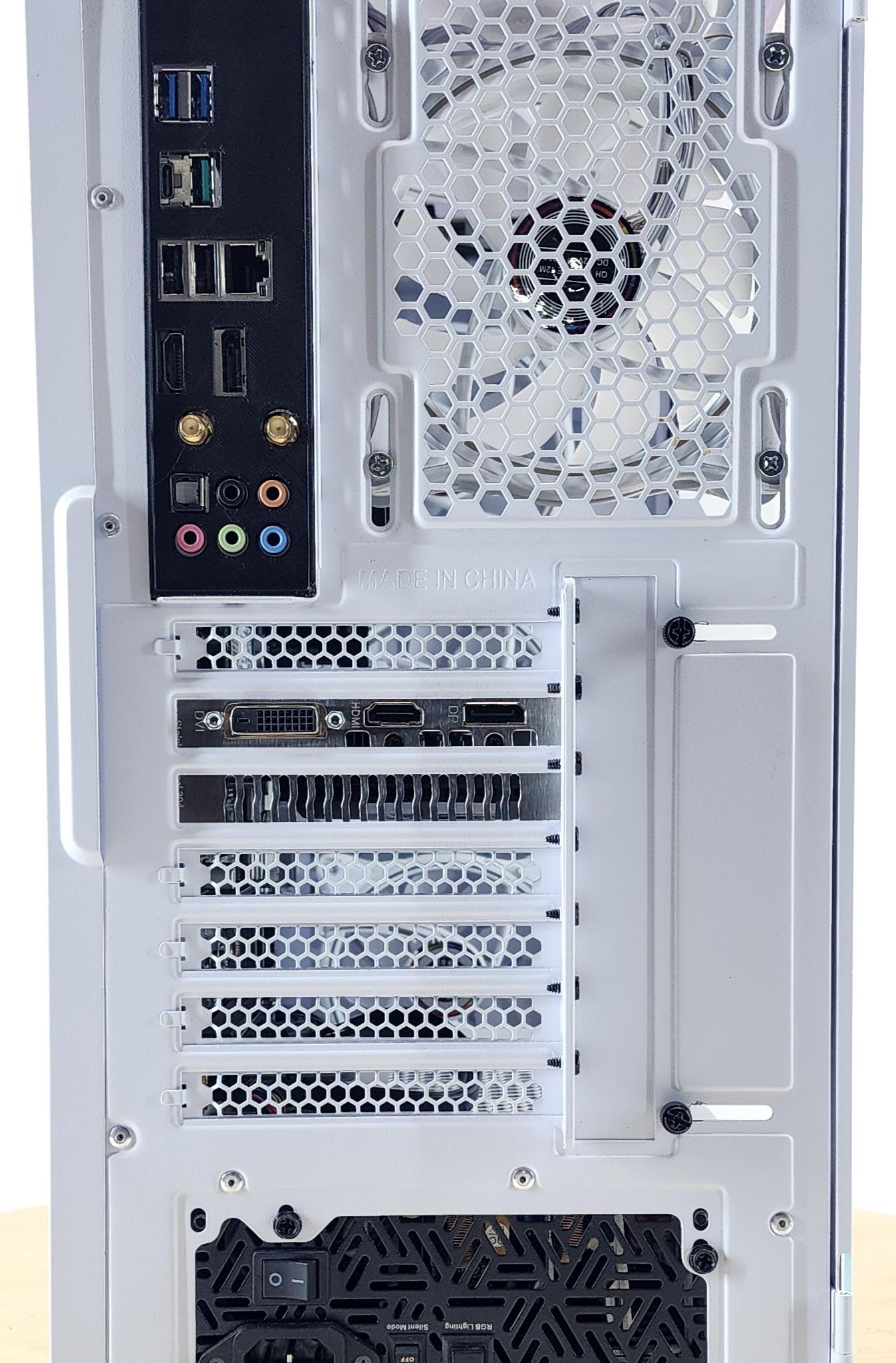 Gaming PC Ryzen 5 5600G 16GB RAM 256GB SSD + 1TB HDD GTX 1650 4GB Win11 Computer