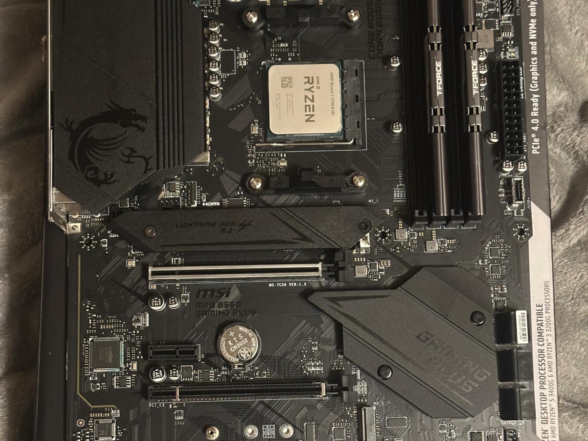 5700X3D Bundle w/ MSI B550 + 32GB DDR4 3600 RAM