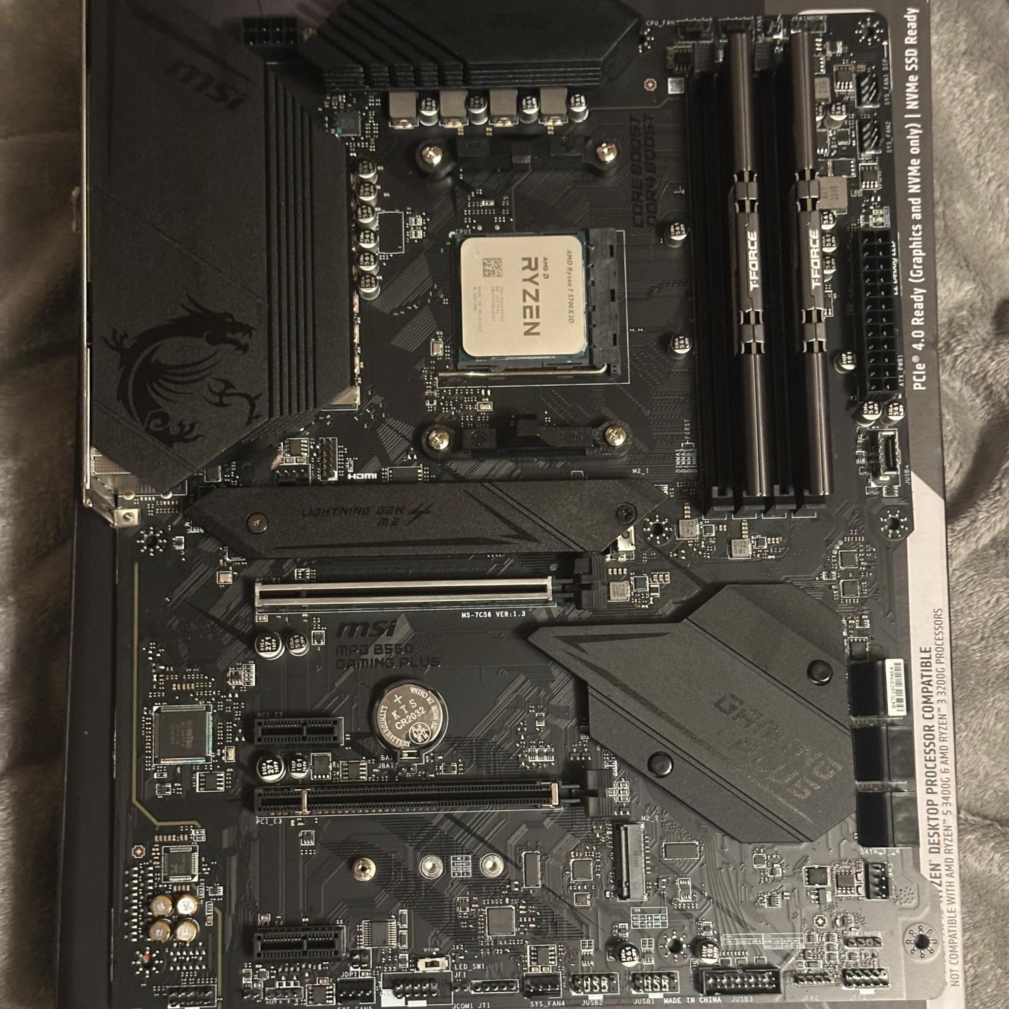 5700X3D Bundle w/ MSI B550 + 32GB DDR4 3600 RAM