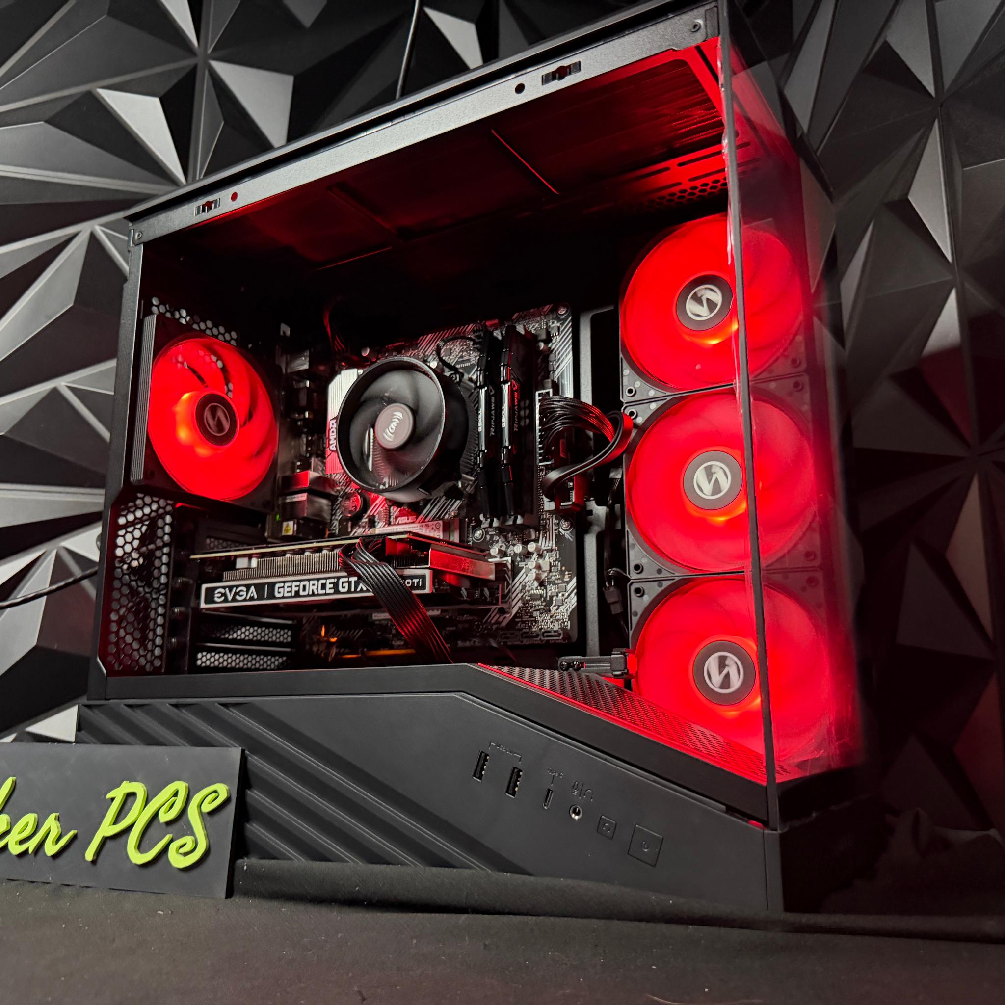 💸😈 THE BUDGET BADDIE 😈💸 GeForce GTX 1660 Ti Custom Gaming PC - Ryzen 5 5500