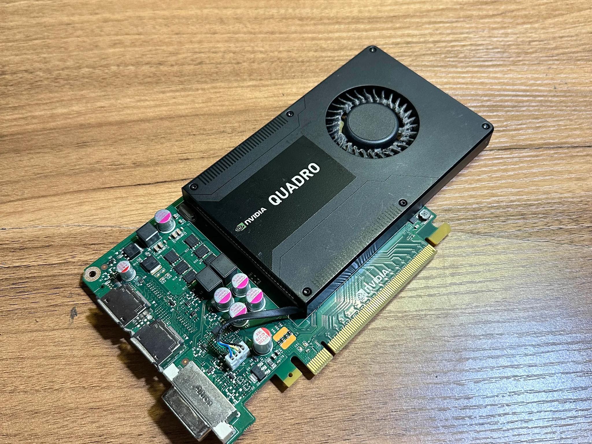 Nvidia Quadro K2000 2GB GDDR5 Graphics Card 2x DisplayPort, 1x DVI (MISSING BRACKET)