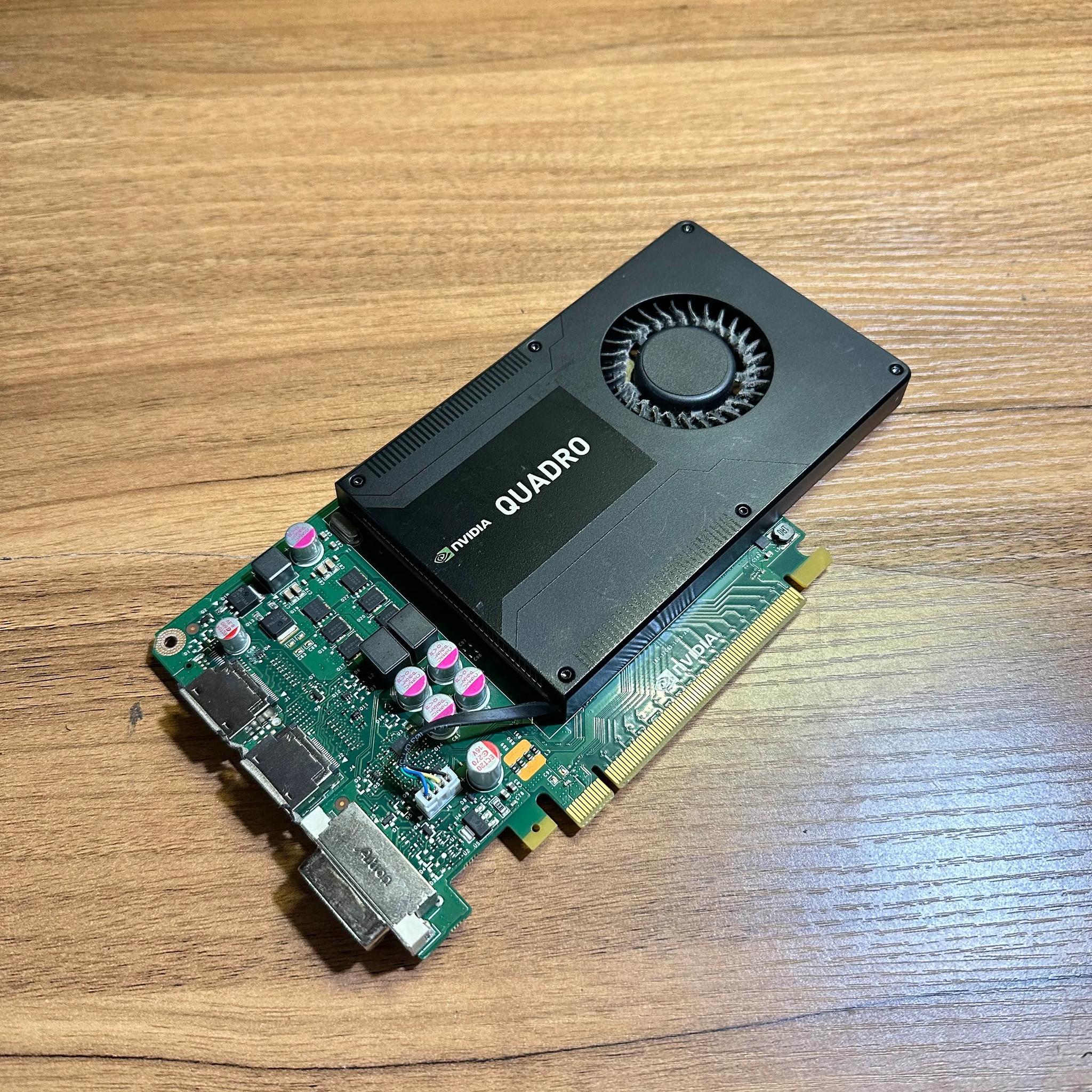 Nvidia Quadro K2000 2GB GDDR5 Graphics Card 2x DisplayPort, 1x DVI (MISSING BRACKET)