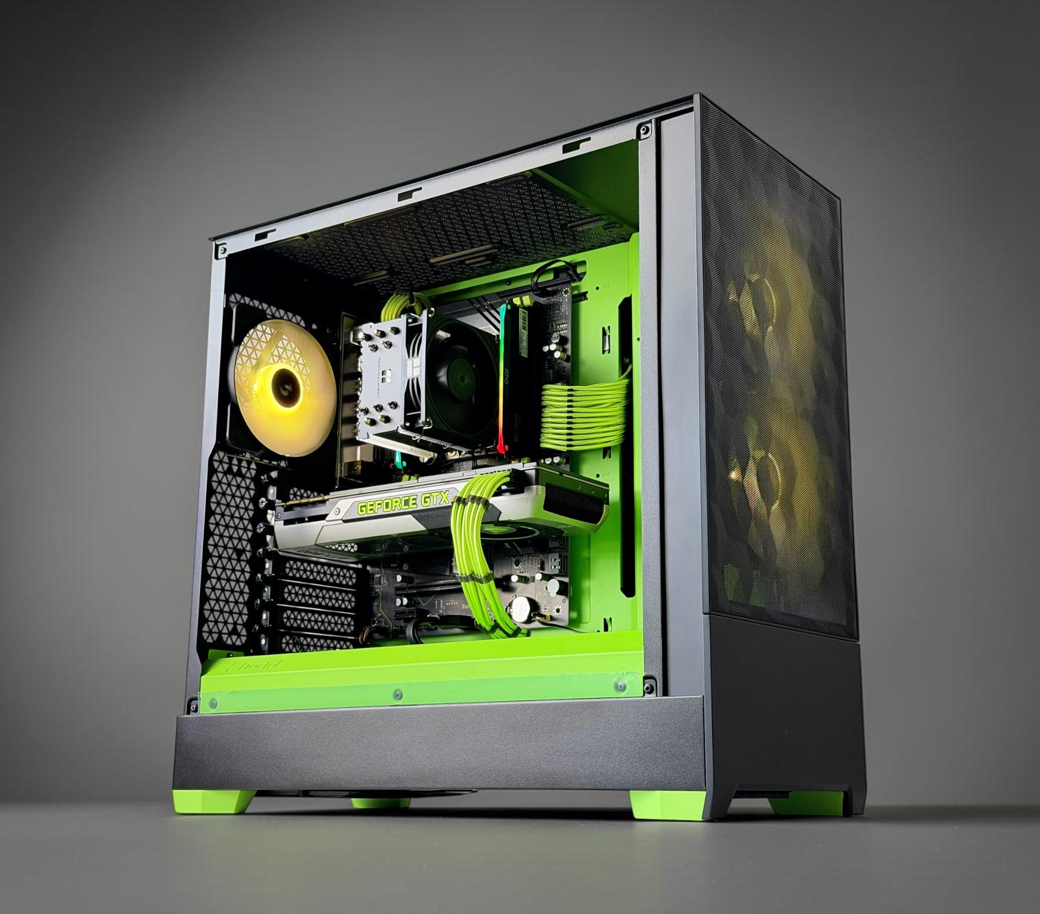 🧟‍♂💪🧪1080P Gaming PC🟢Nvidia GTX 980🟢 Intel Xeon E5 2680V3 12cores🟢 16GB DDR4