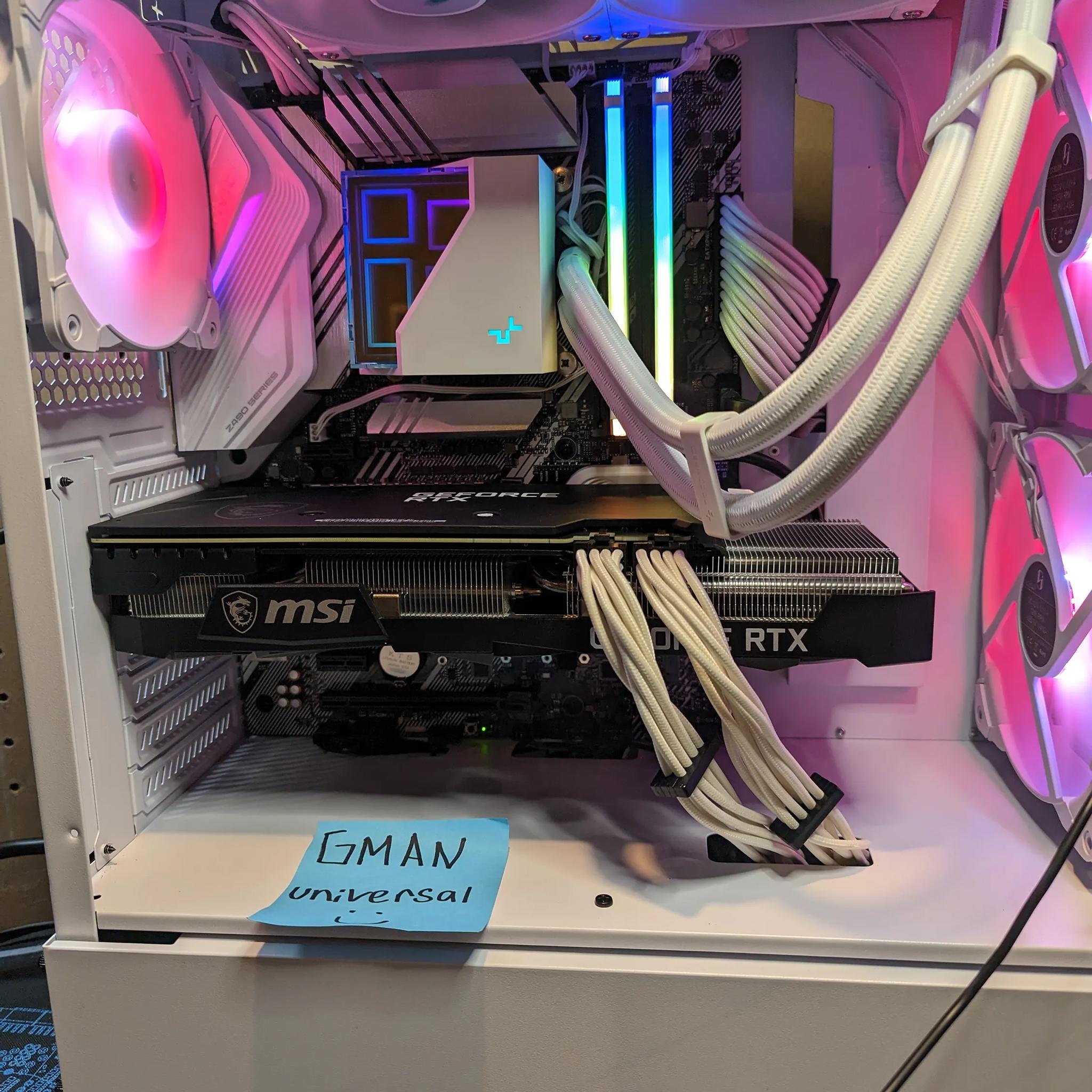 ❄️FROSTY  Intel i7-11700 | Nvidia RTX MSI Ventus 3070  | 16gb Ram 3200Mhz| 1TB WD M.2 NVME SSD