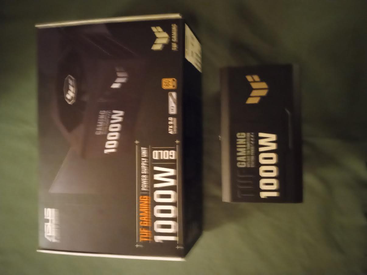 ASUS TUF 1000w gold like new used lightly.