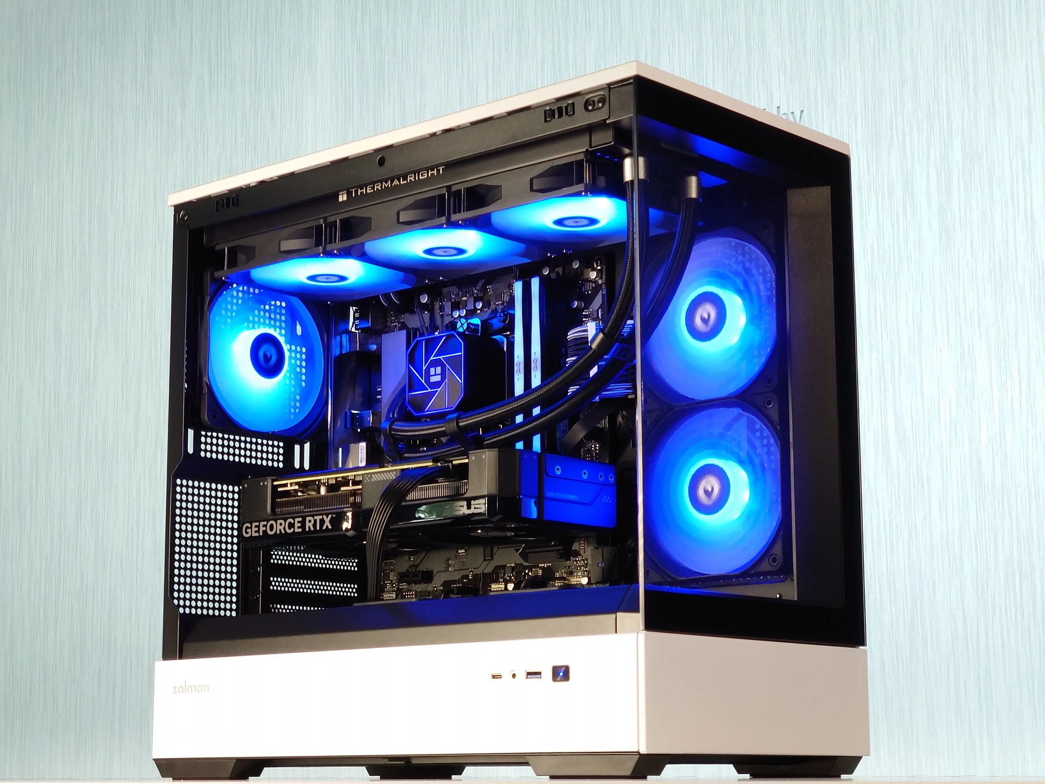 🌚🌌1440P-4K Gaming PC🔘Nvidia RTX 4070 Super 12GB🔘AMD Ryzen 7 8700F🔘32GB DDR5🔘1TB SSD