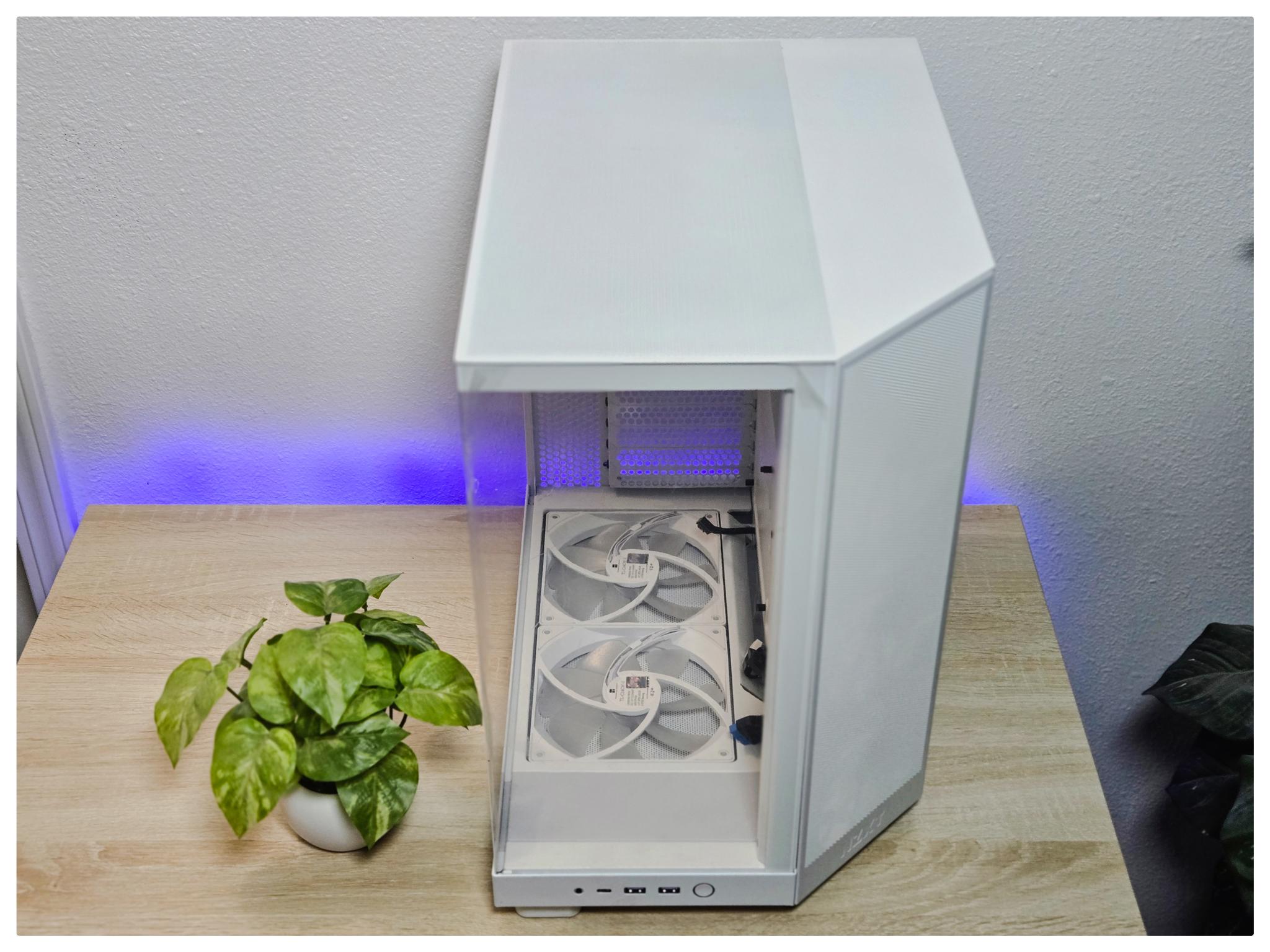 NZXT H6 Flow | ATX Mid-Tower Case | White