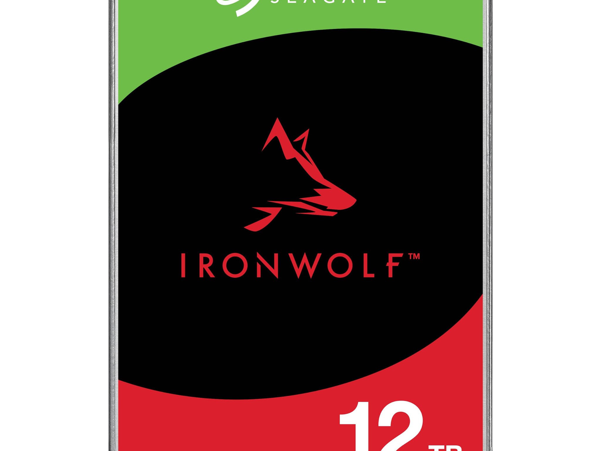 Seagate IronWolf 12TB NAS Hard Drive 7200RPM SATA ST12000VN0008 Warranty Until 2027
