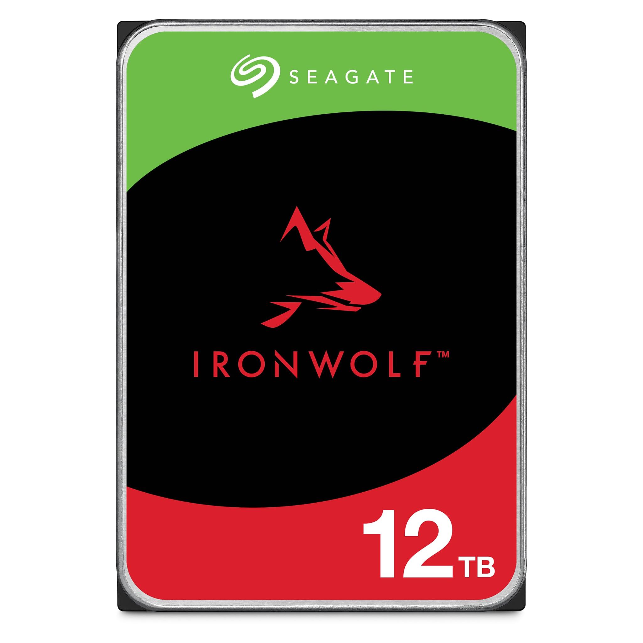 Seagate IronWolf 12TB NAS Hard Drive 7200RPM SATA ST12000VN0008 Warranty Until 2027