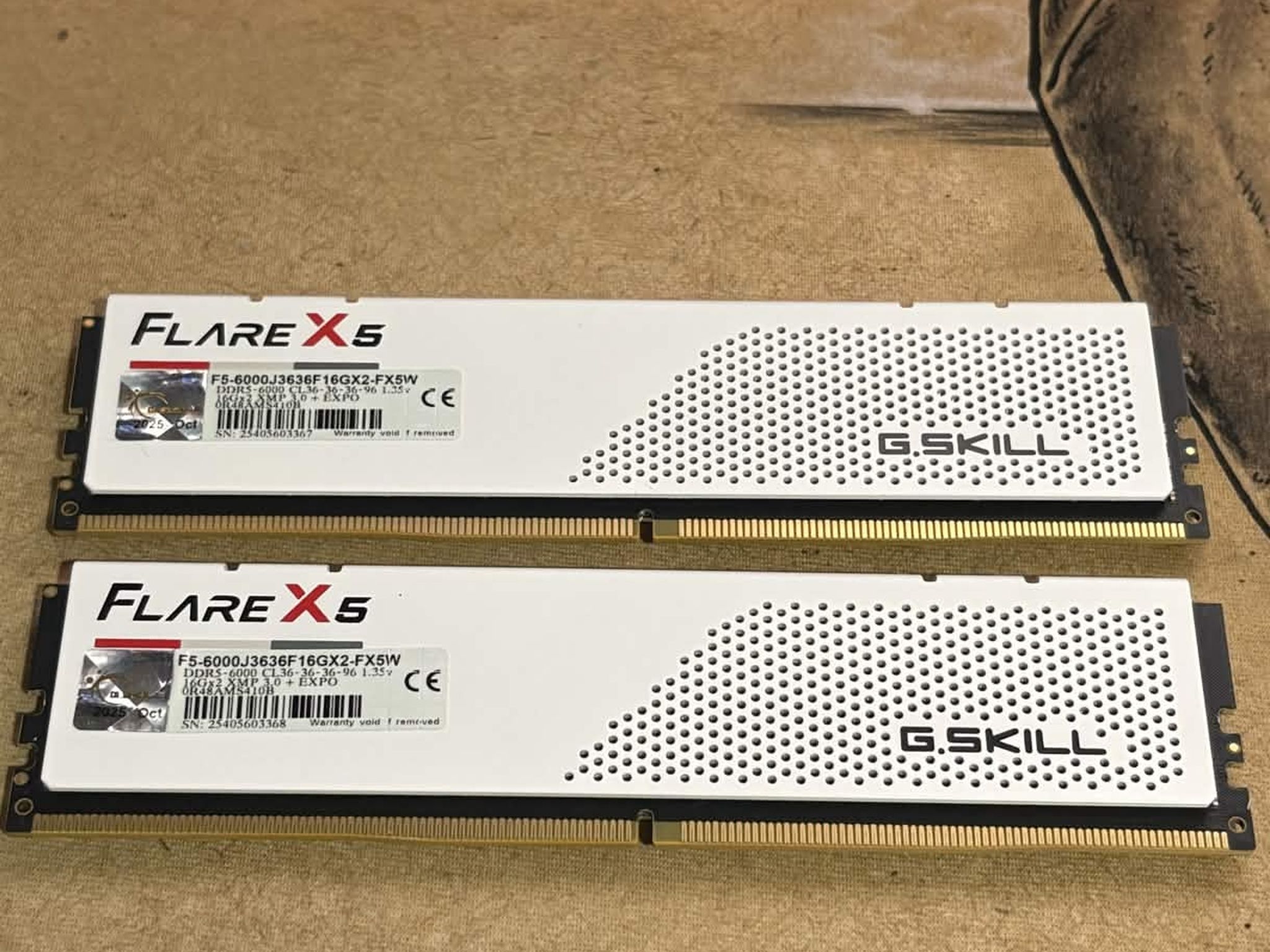 G-Skill Flare X5 2x16GB 6000MHZ