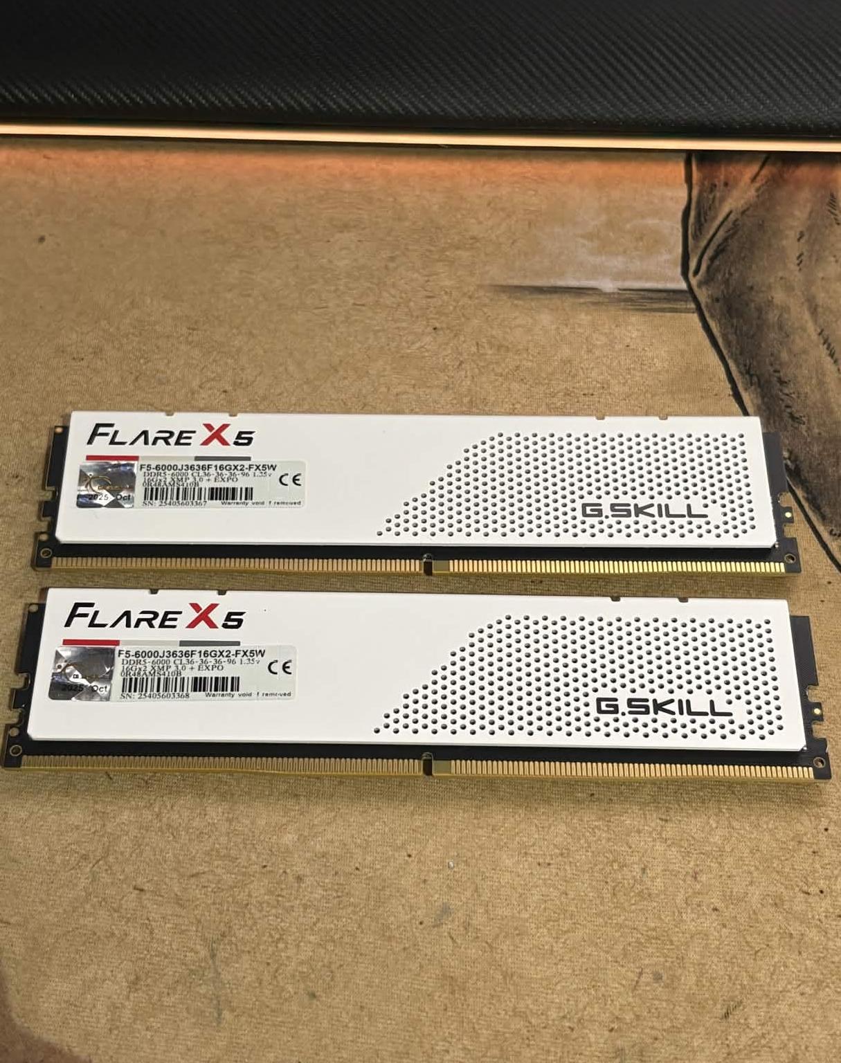 G-Skill Flare X5 2x16GB 6000MHZ