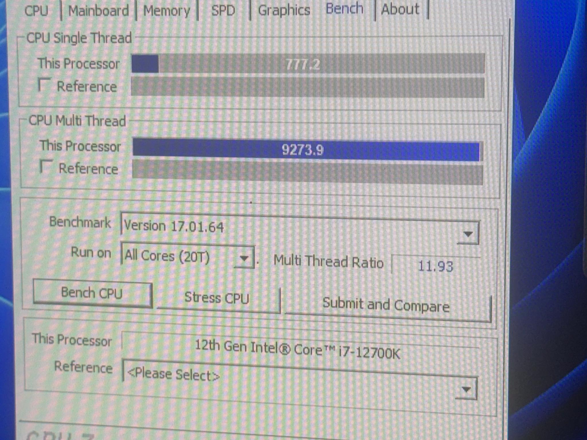 Intel Core i7-12700K