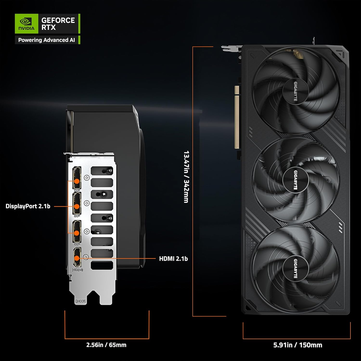 GIGABYTE GeForce RTX 5090 WINDFORCE OC 32G