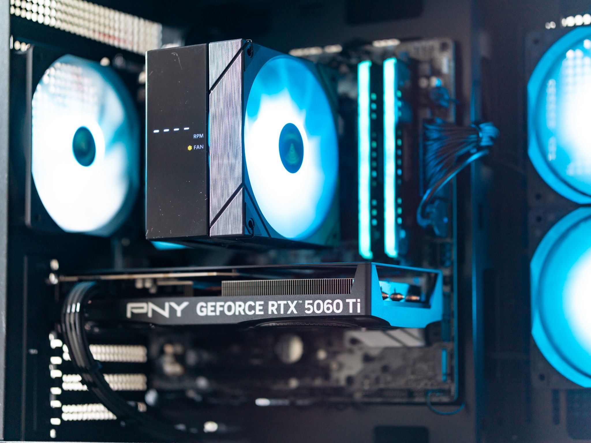 Gaming PC | RTX 5060Ti | Ryzen 5 5600 | 16GB DDR4 | ARGB | WiFi | 1440p Streaming/Gaming