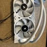 Corsair h100i white