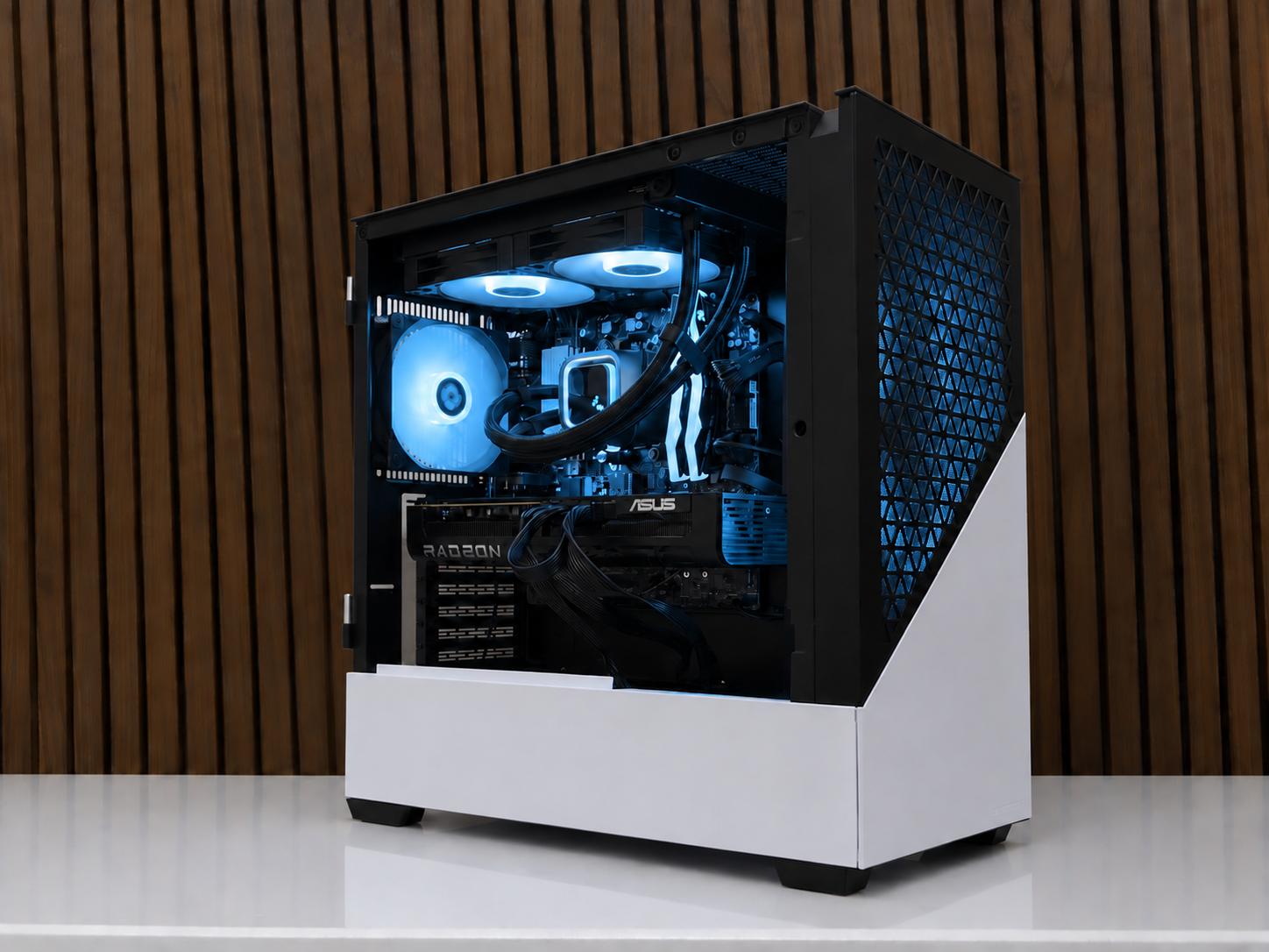TEAM RED V2 Gaming PC | RX 9070XT 16GB | 7700 | 32GB DDR5 | Windows 11  WIFI | 1TB NVME