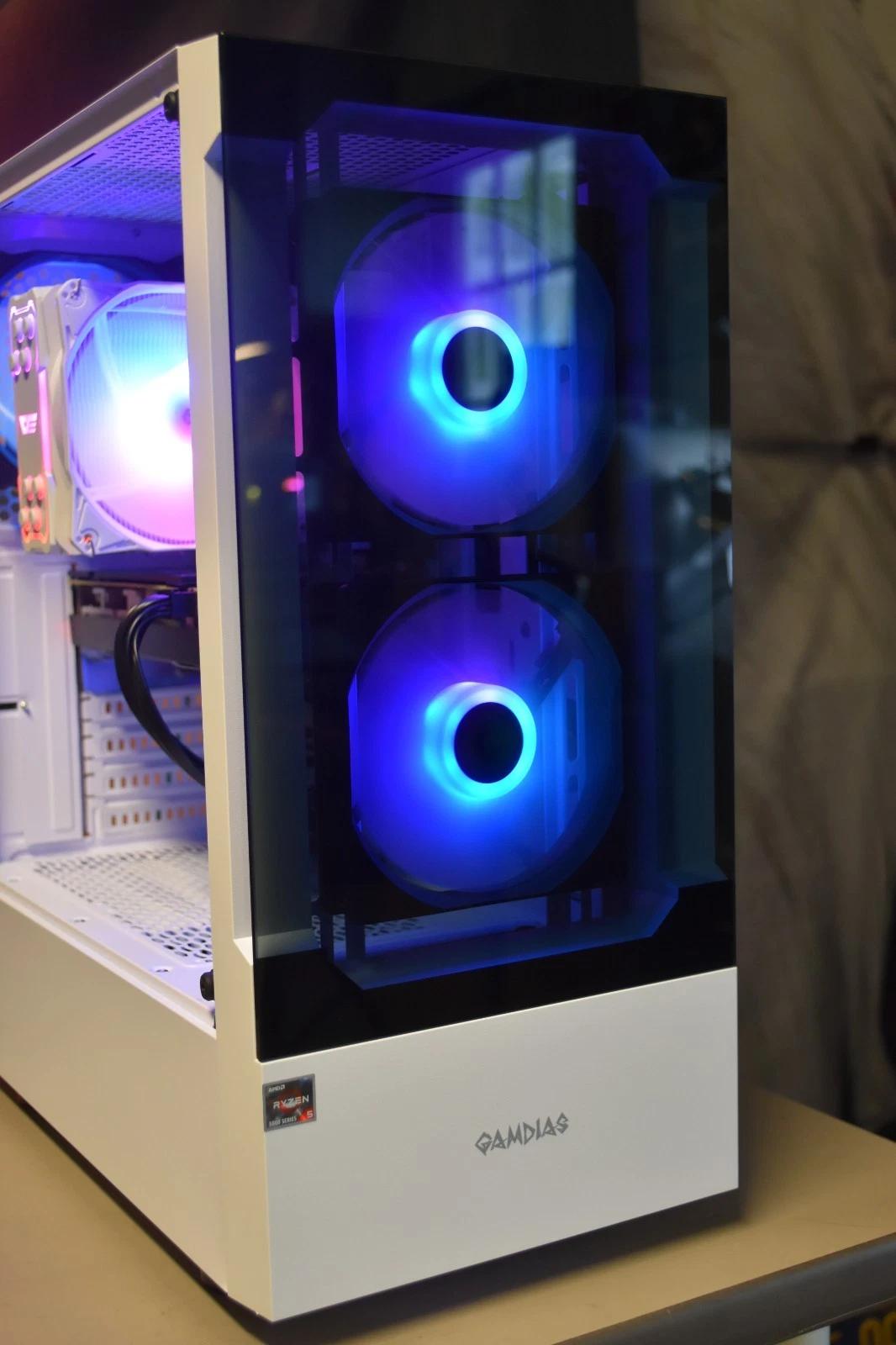 Gaming PC RYZEN 5 5500 Ram 16GB GPU Radeon RX5500 8GB 1 TB SSD+ Built in Wi-fi + Extras